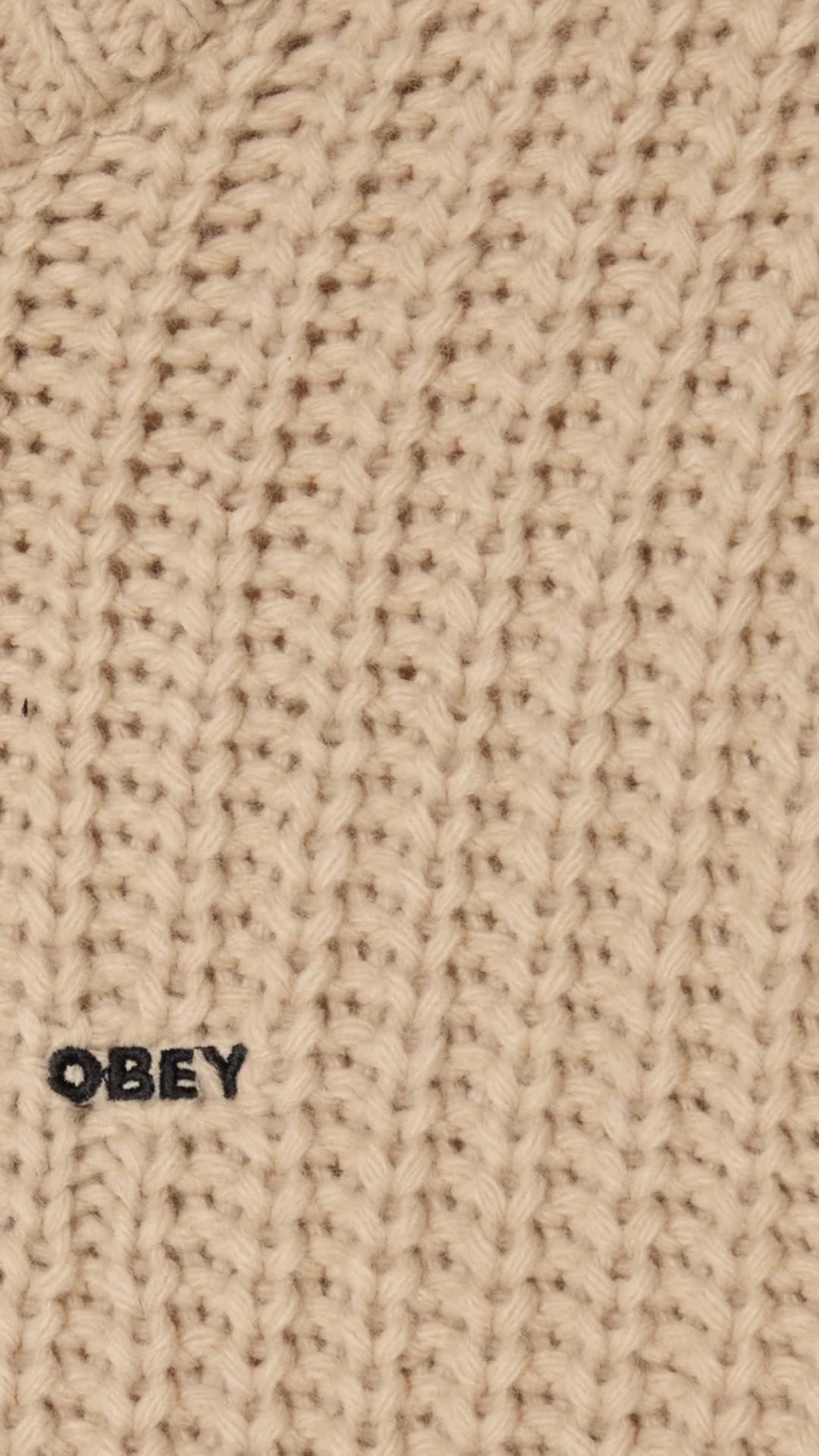 Obey Bold Chunky Sweater