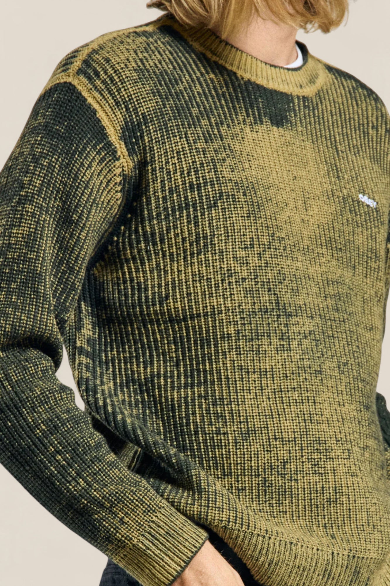 Obey Spray Effect Sweater