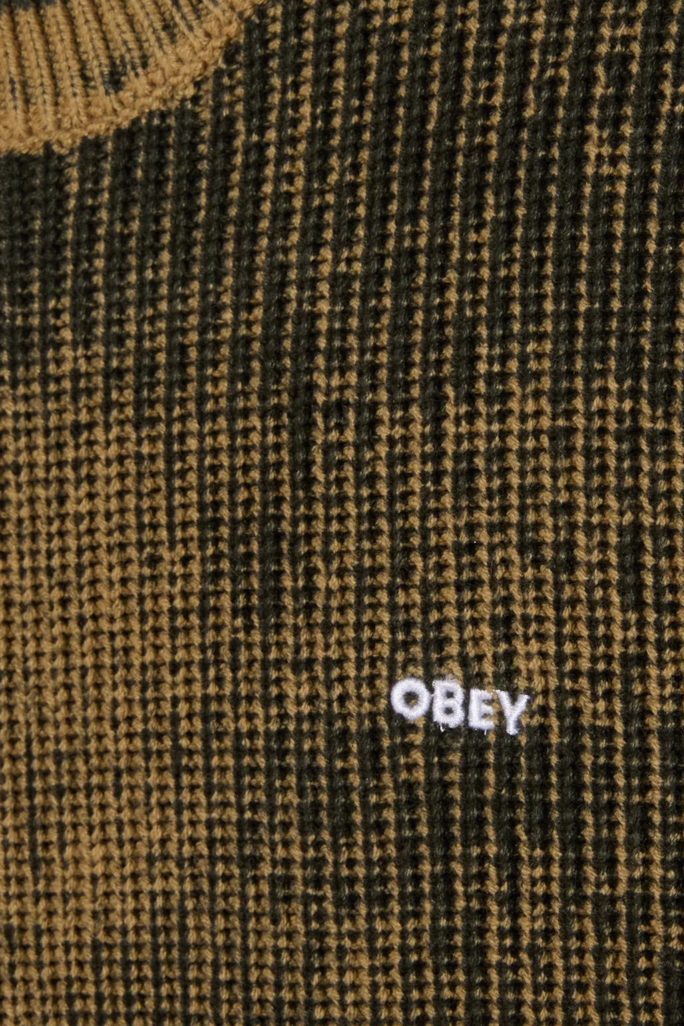 Obey Spray Effect Sweater