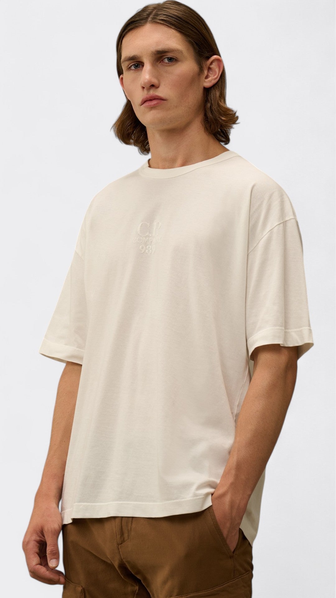 20/1 Jersey Boxy Logo T-Shirt