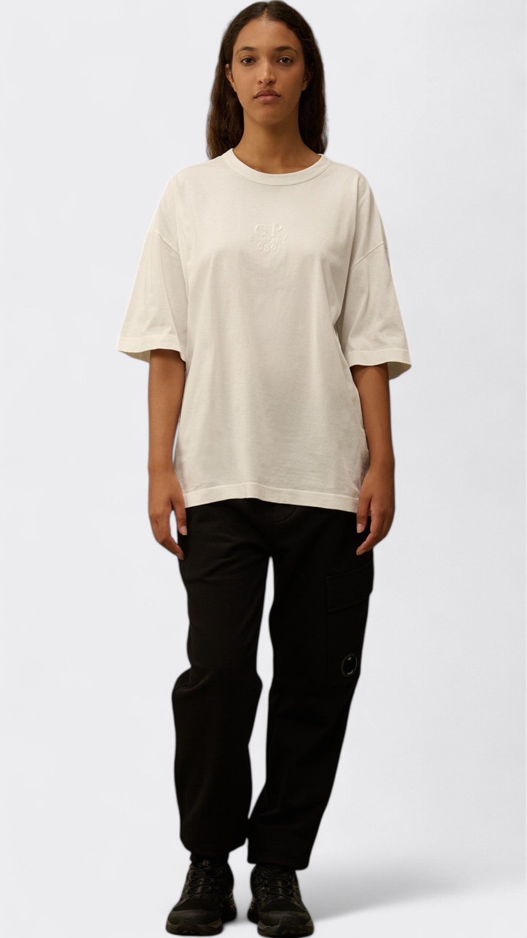 20/1 Jersey Boxy Logo T-Shirt