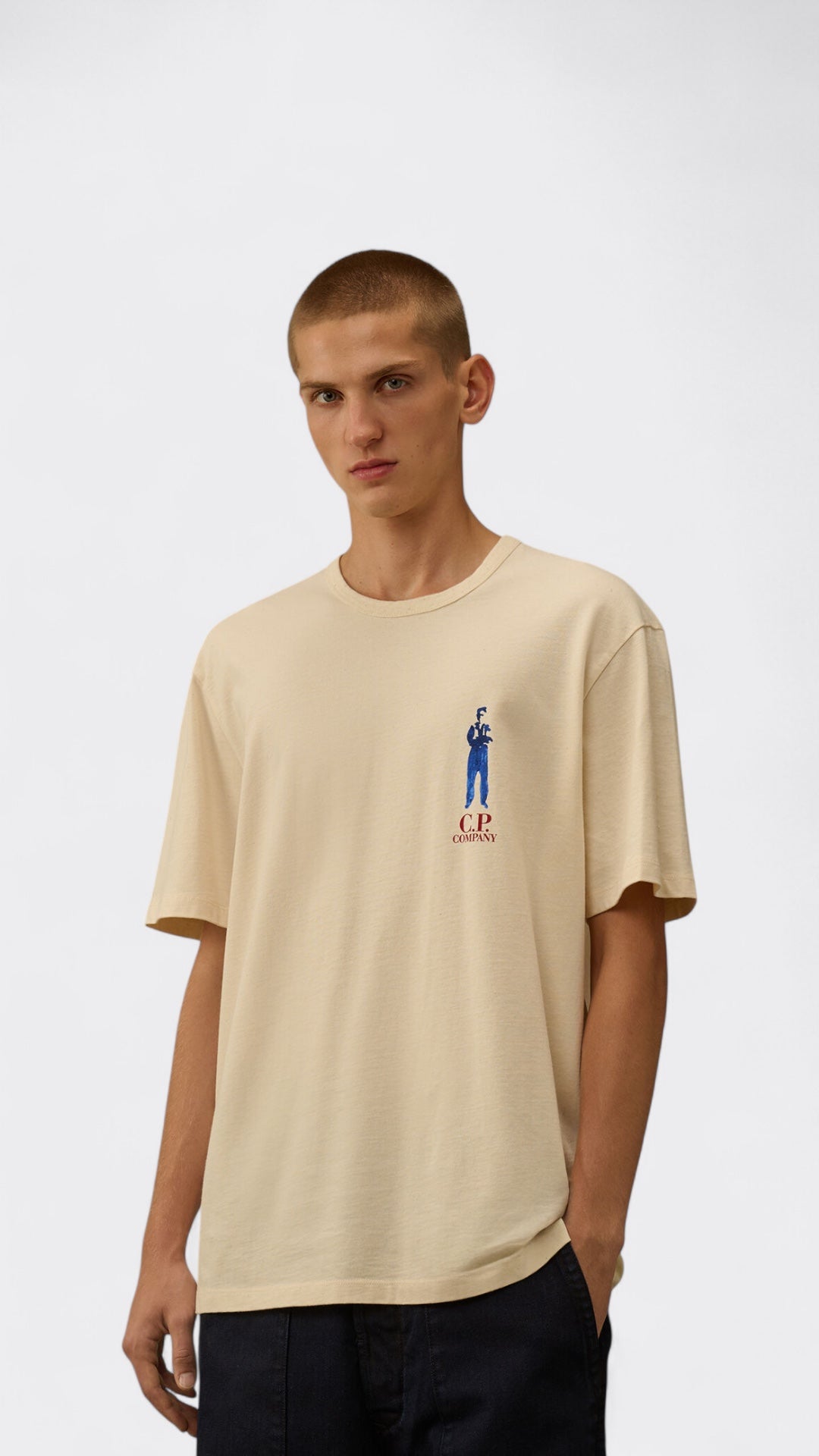 Natural Jersey Short Sleeve T-Shirt