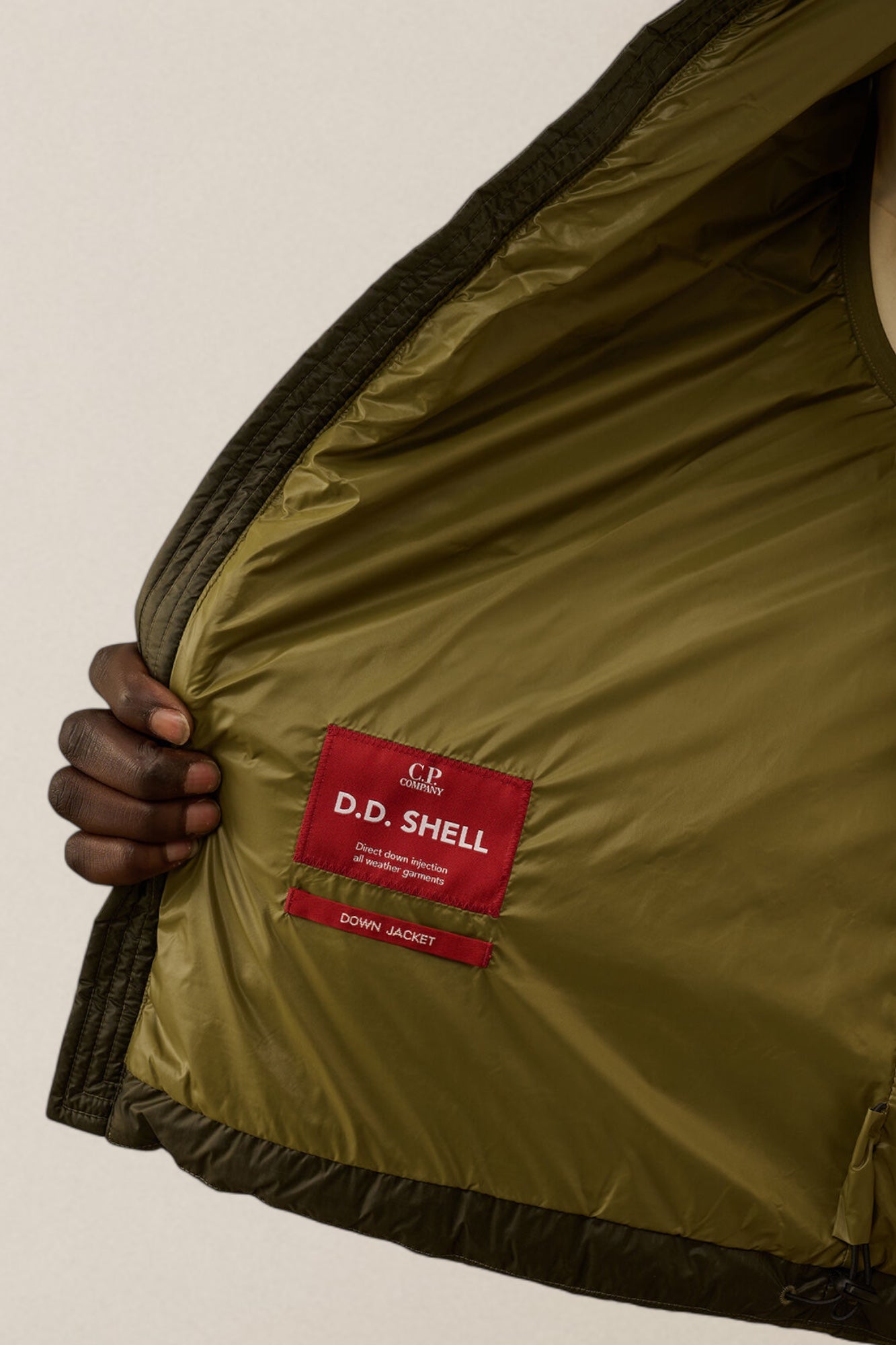 D.D. Shell Goggle Down Gilet