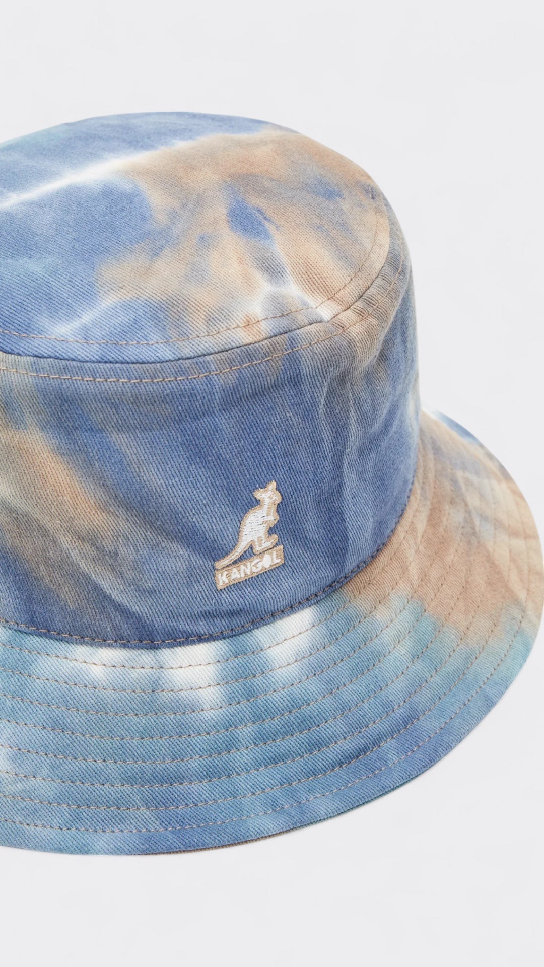 Tie Dye Bucket Earth Tone