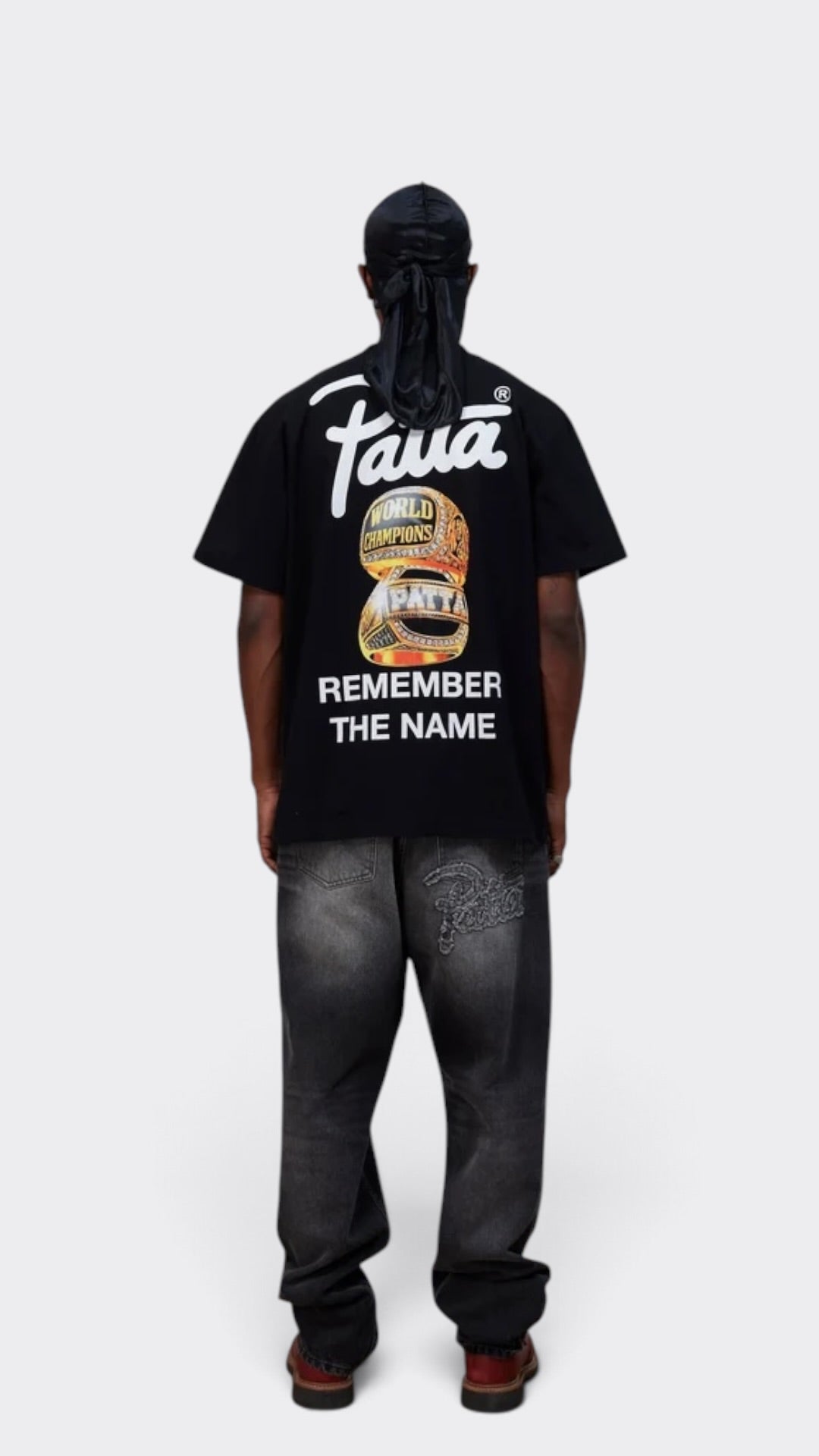 Patta Championship T-Shirt Black