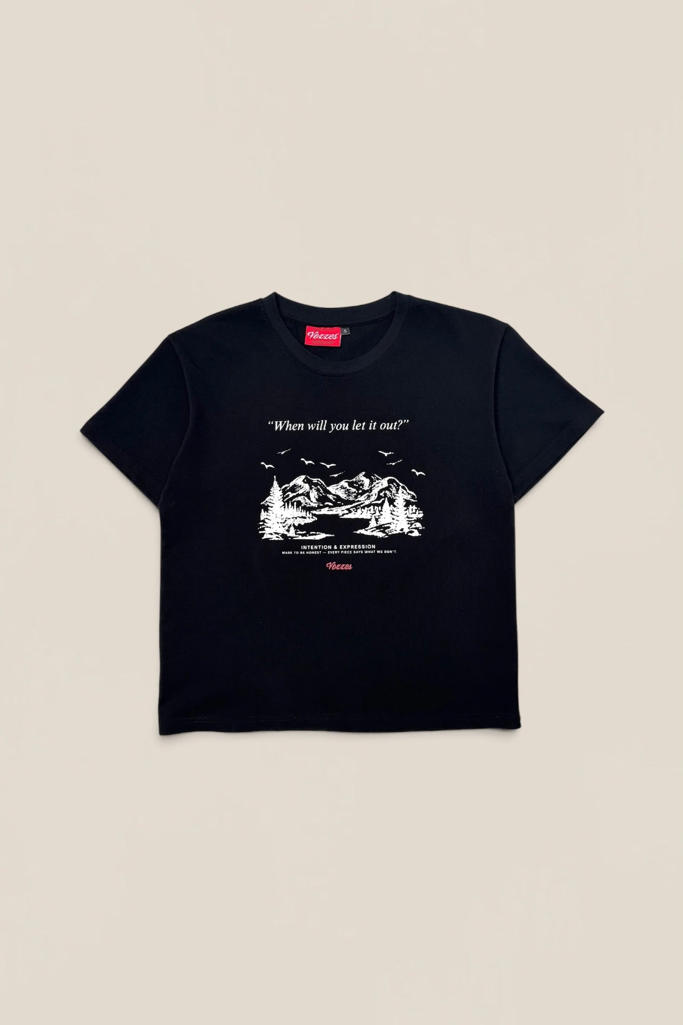 Camiseta Negra Vozzes