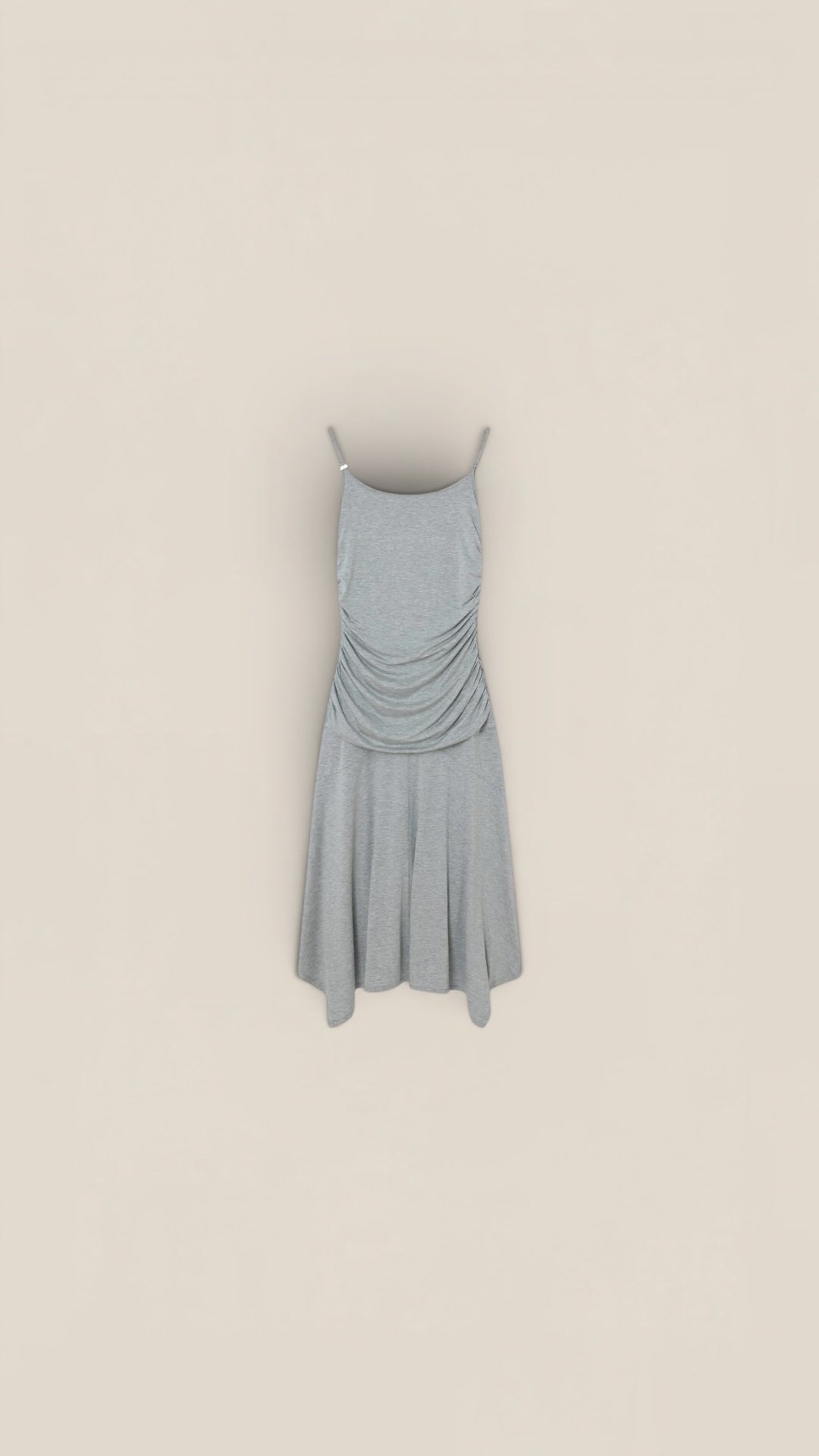 Luma Grey Midi Dress