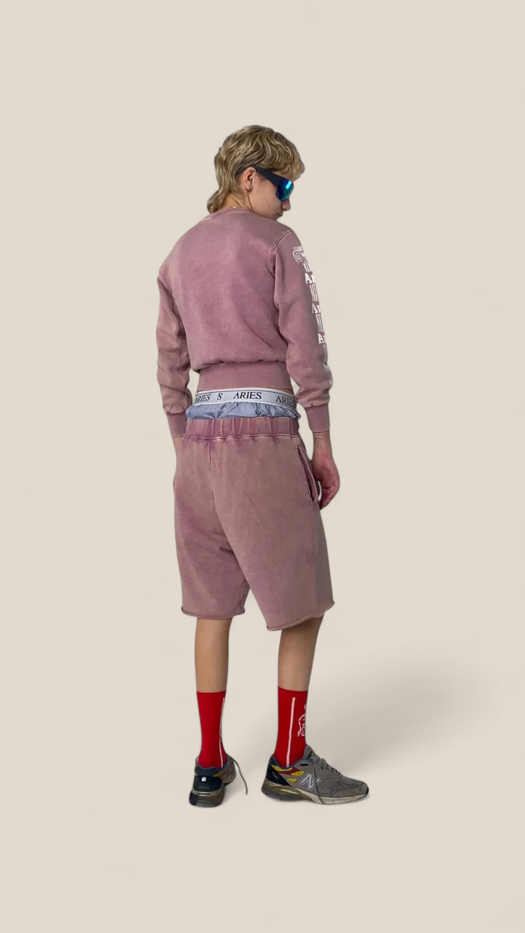 Aged Ancient Column Sweatshort
