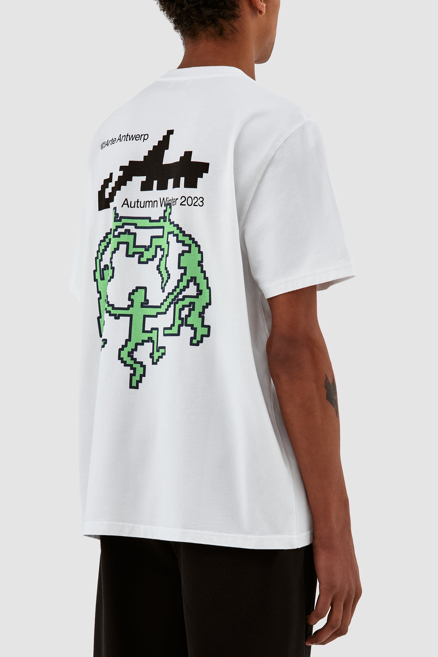 Tommy Back Pixel Dancers White