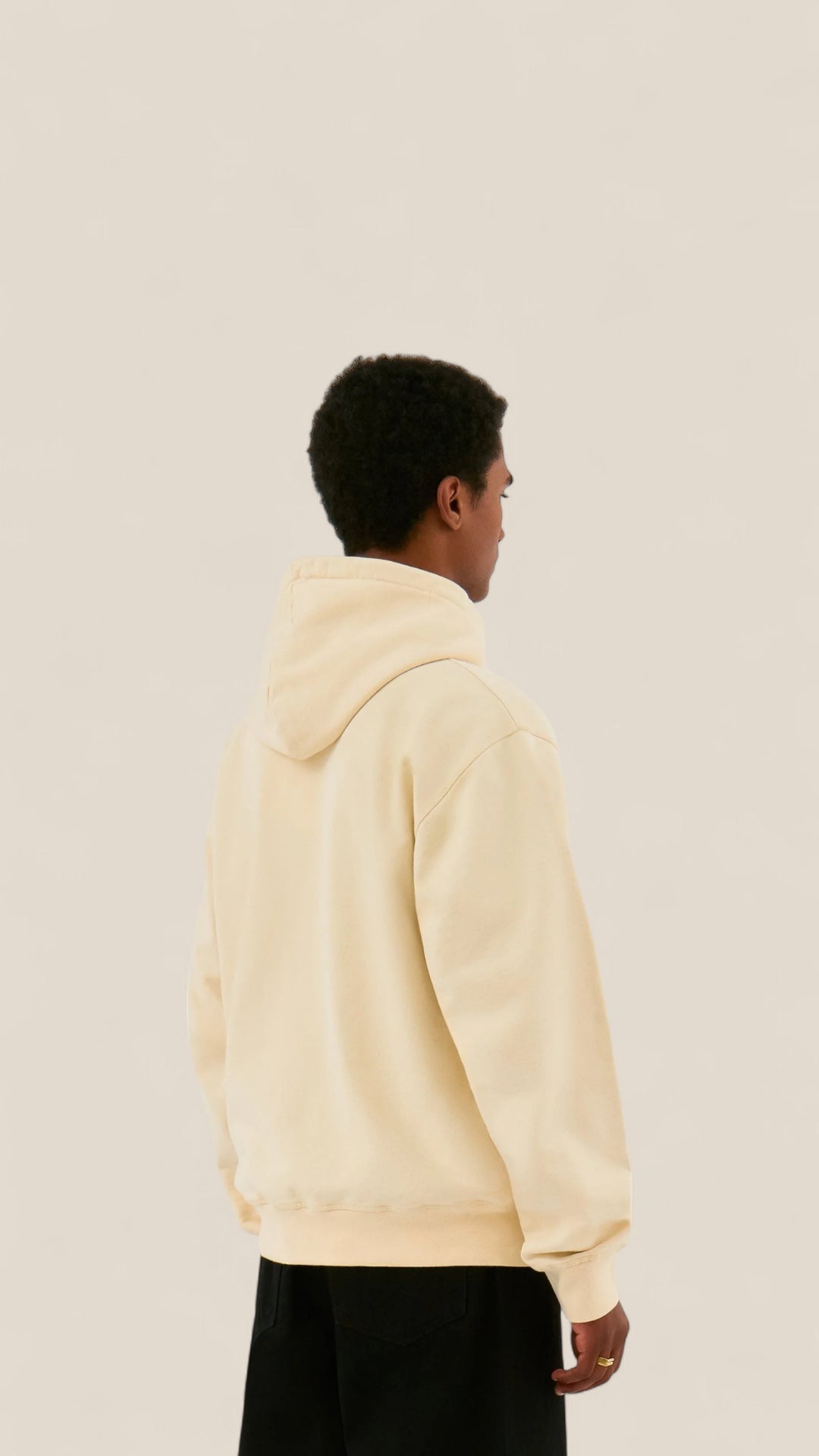 Embroidery Zip Hoodie