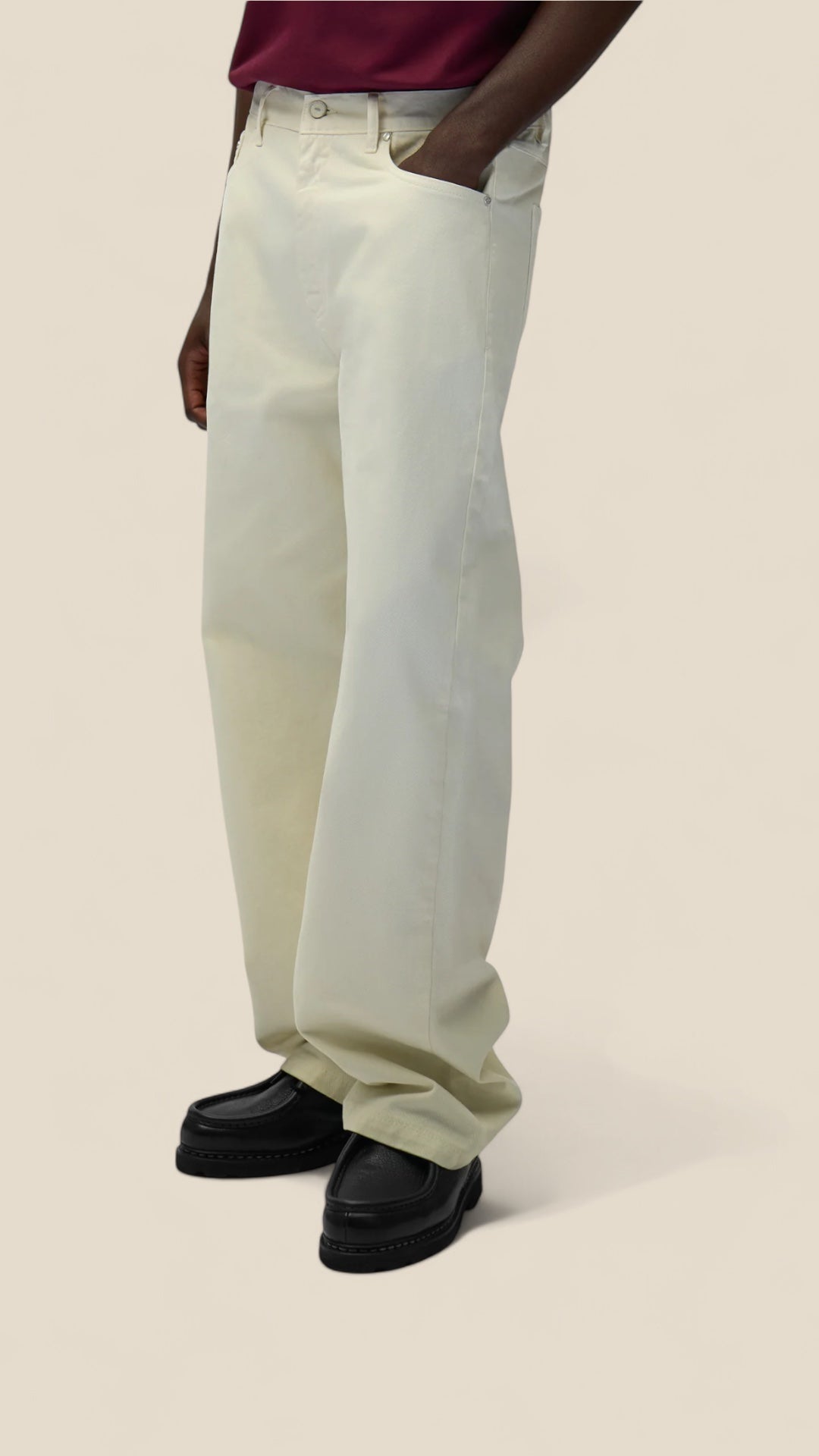 Back Pocket Graphic Pants