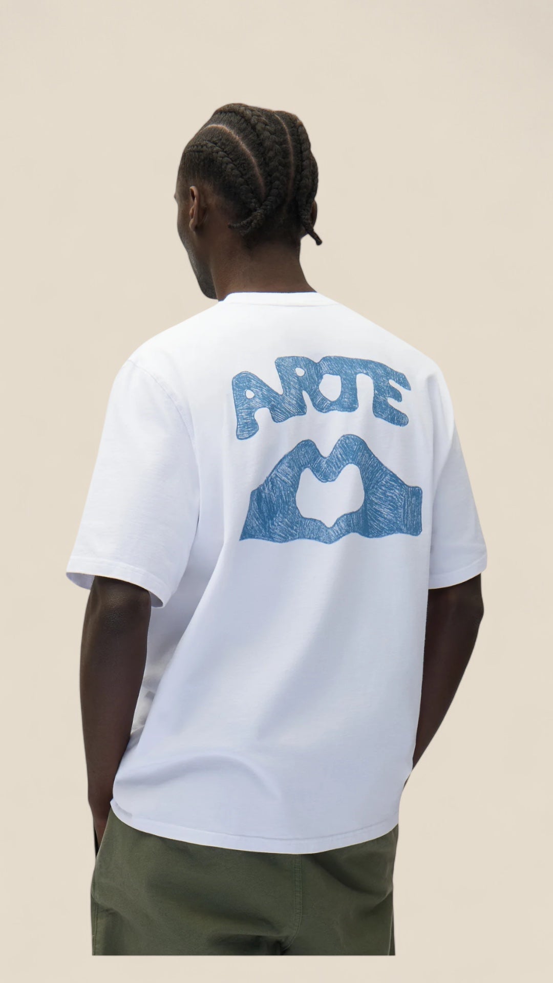 Diels Scribble T-shirt White