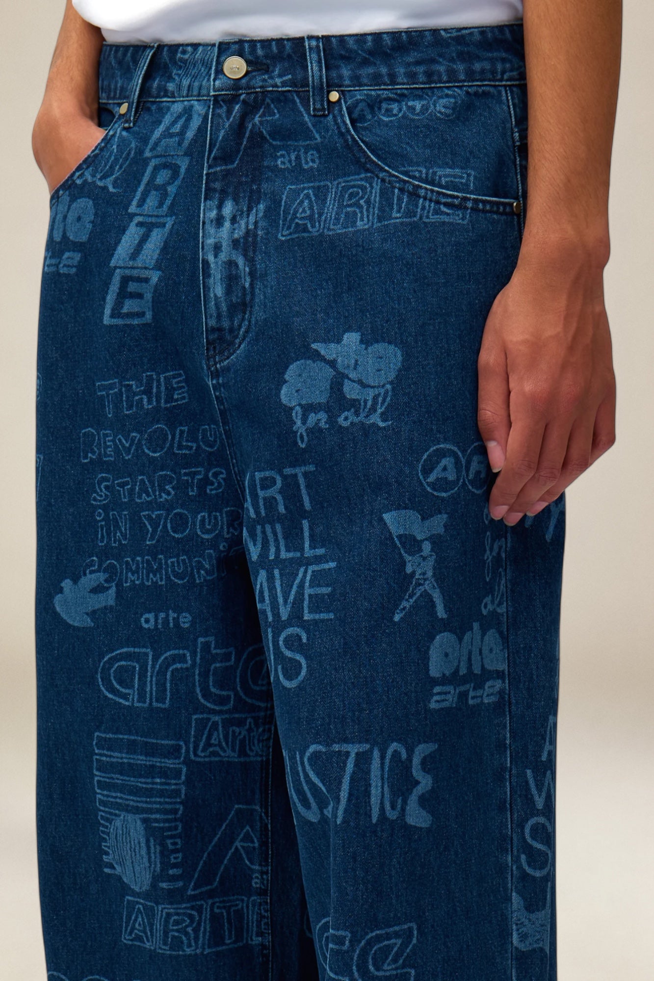 Graffiti Allover Pants