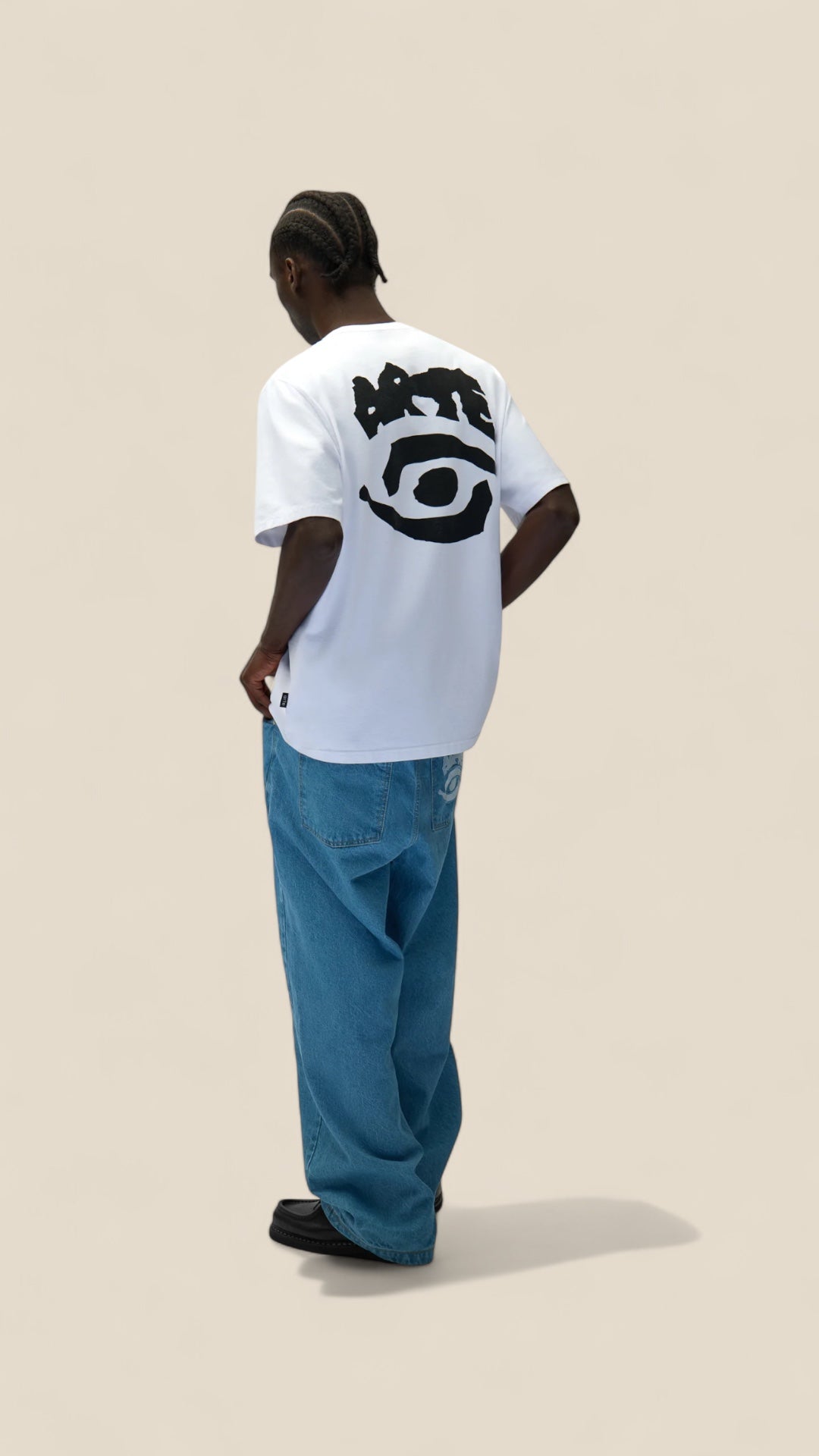 Eye Print T-shirt White