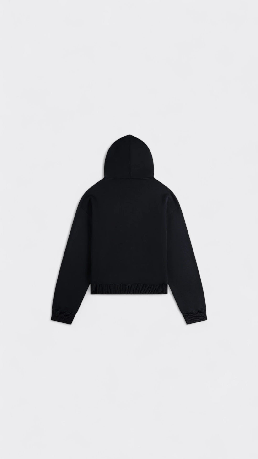 Boxy Zip Up Hoodie
