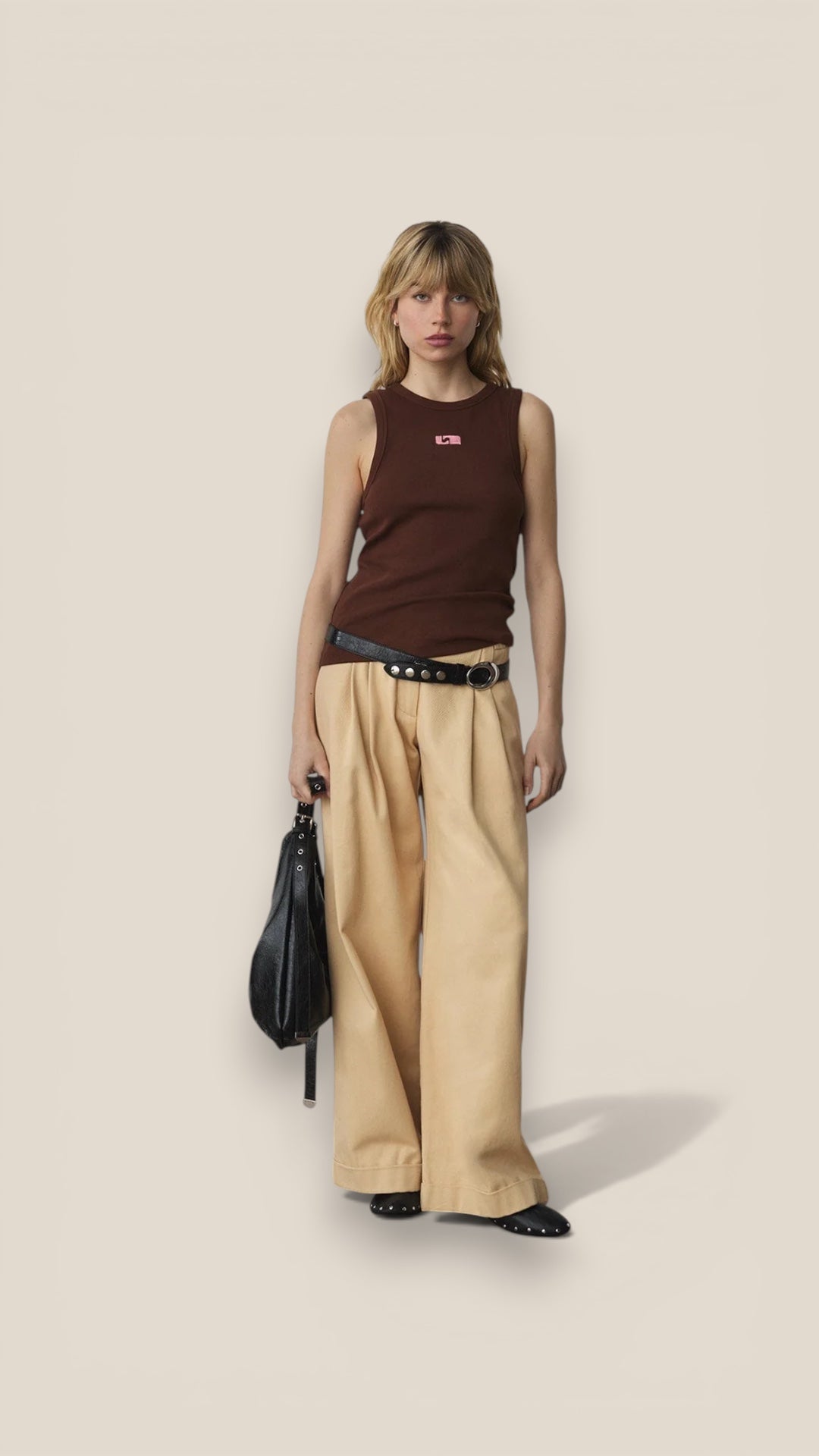 Embroidered Logo Tank Top