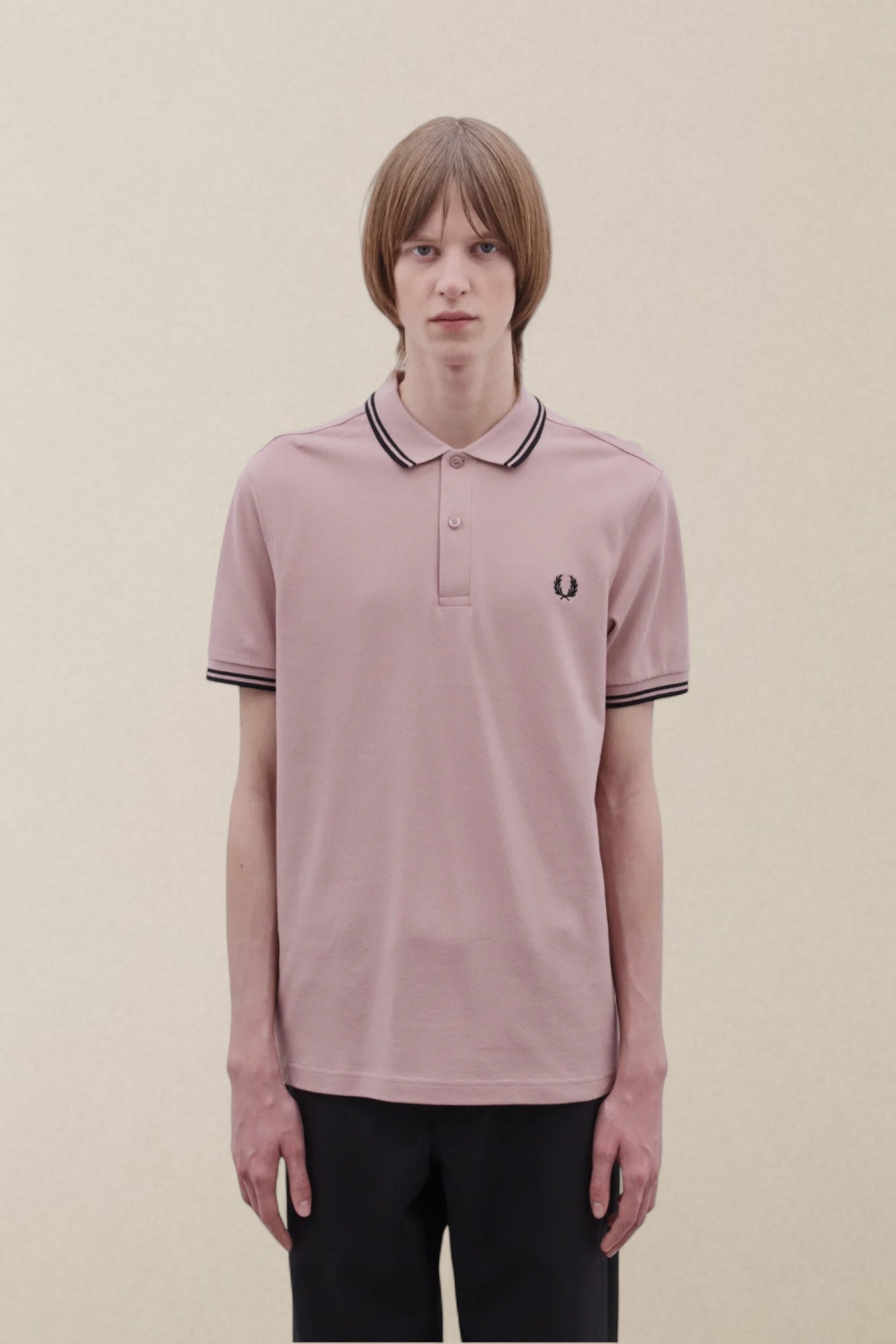 Fred Perry Men's Freedom is Energy Polo Shirt Dark Pink