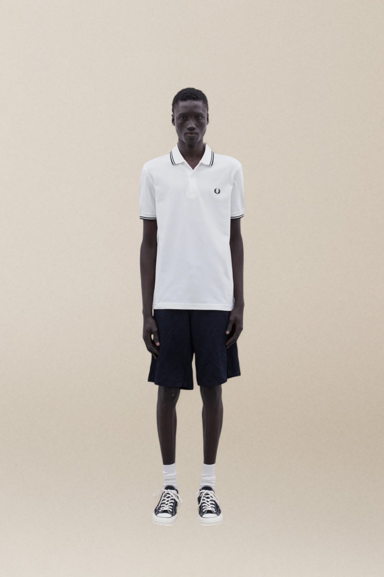 Fred Perry Men's Strong Will Polo Shirt White