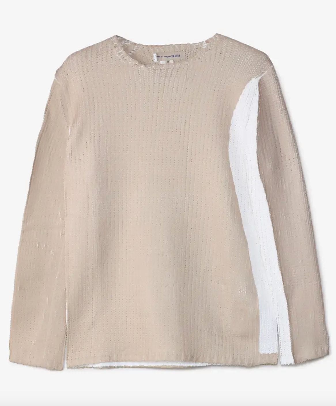 Tartan Overprint Sweater