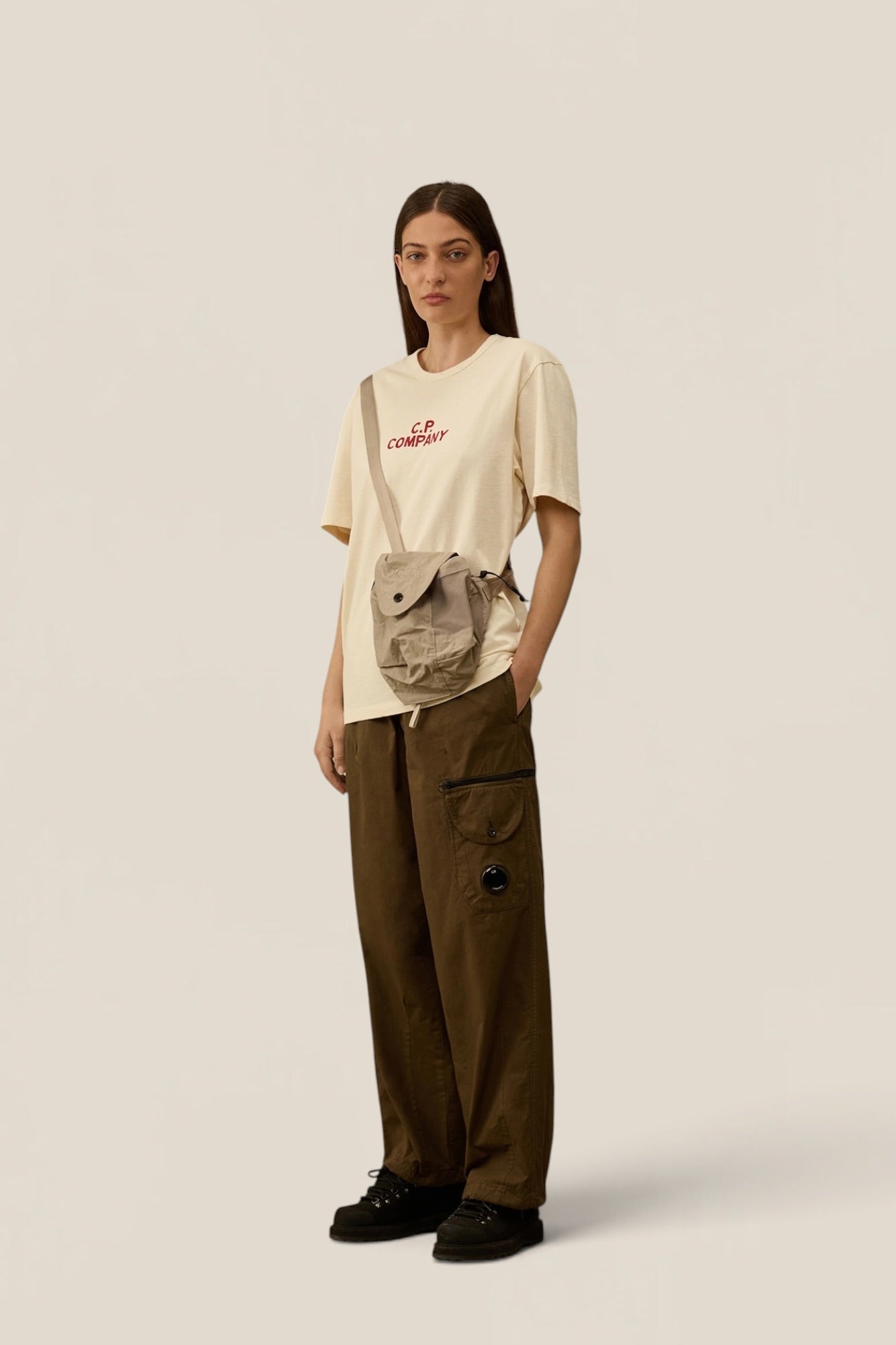 Natural Jersey Logo T-Shirt