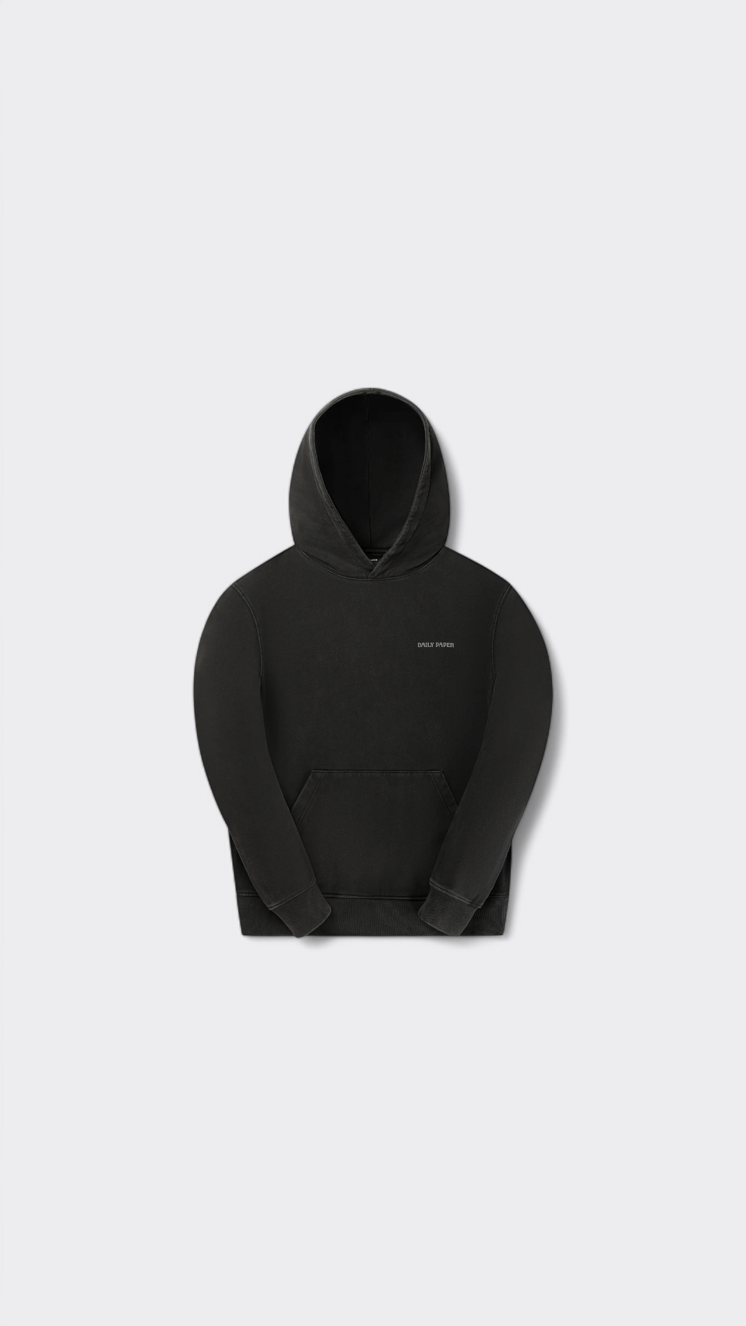 Washed Black Senses Hoodie
