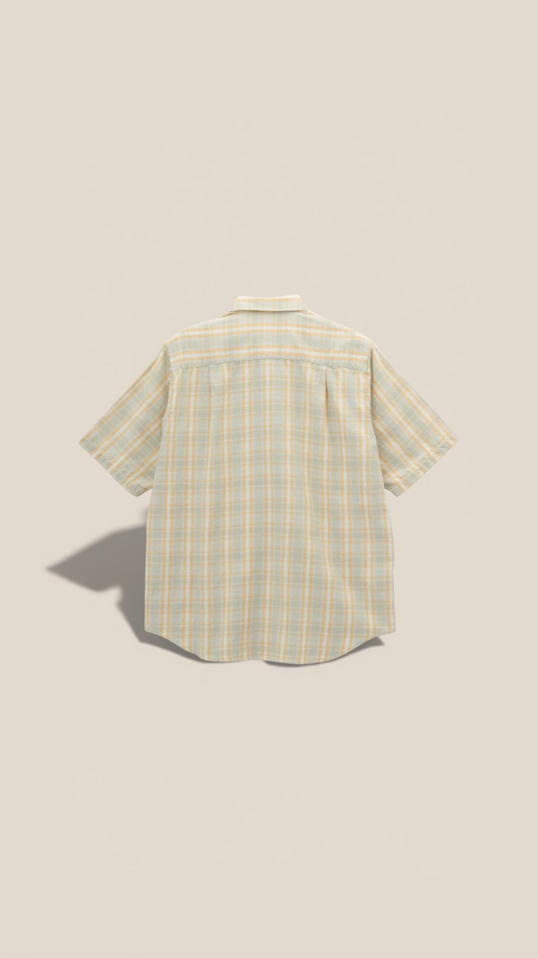 S/S Checkered Ombre Shirt