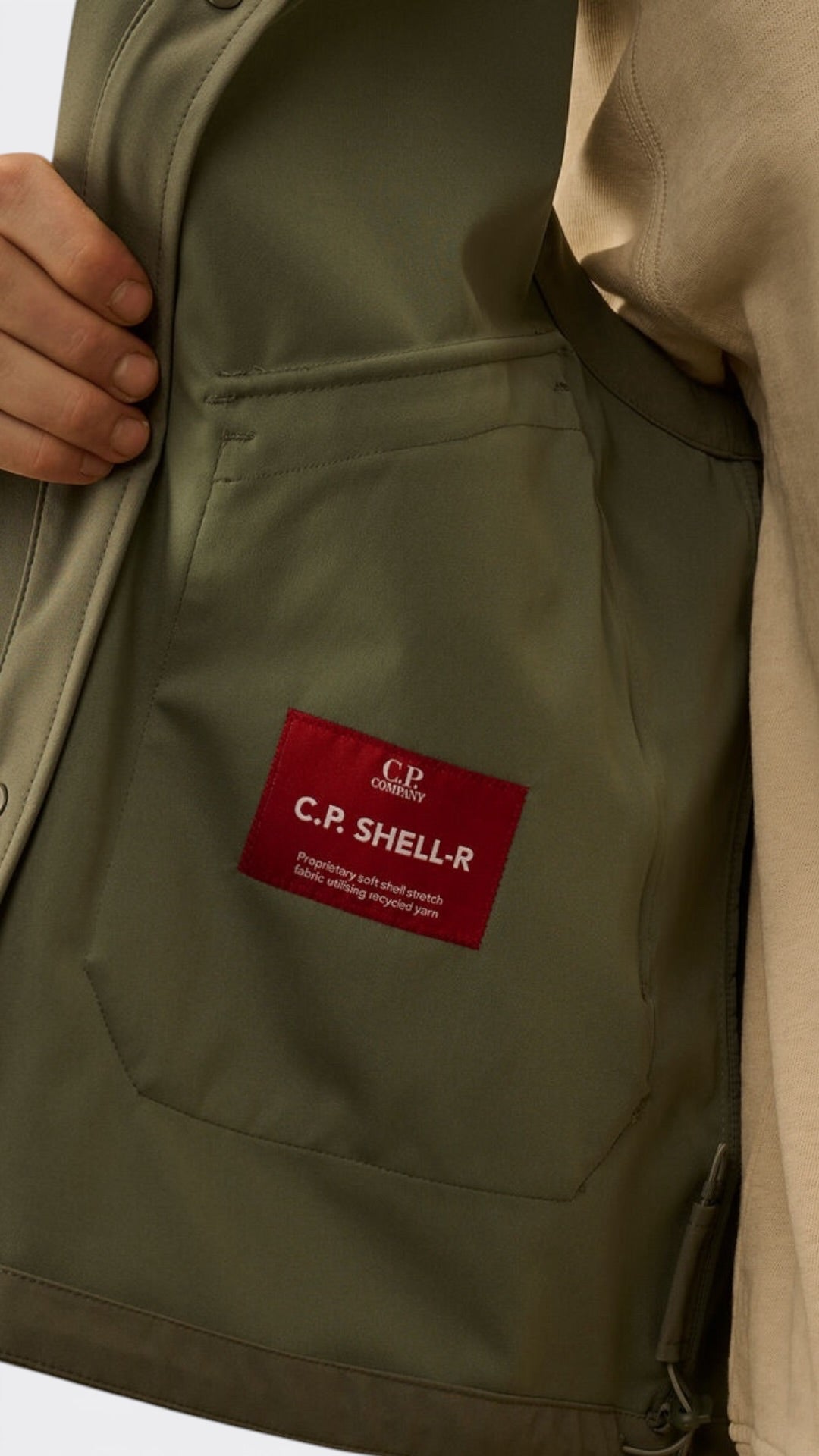 C.P. Shell-R Goggle Gilet