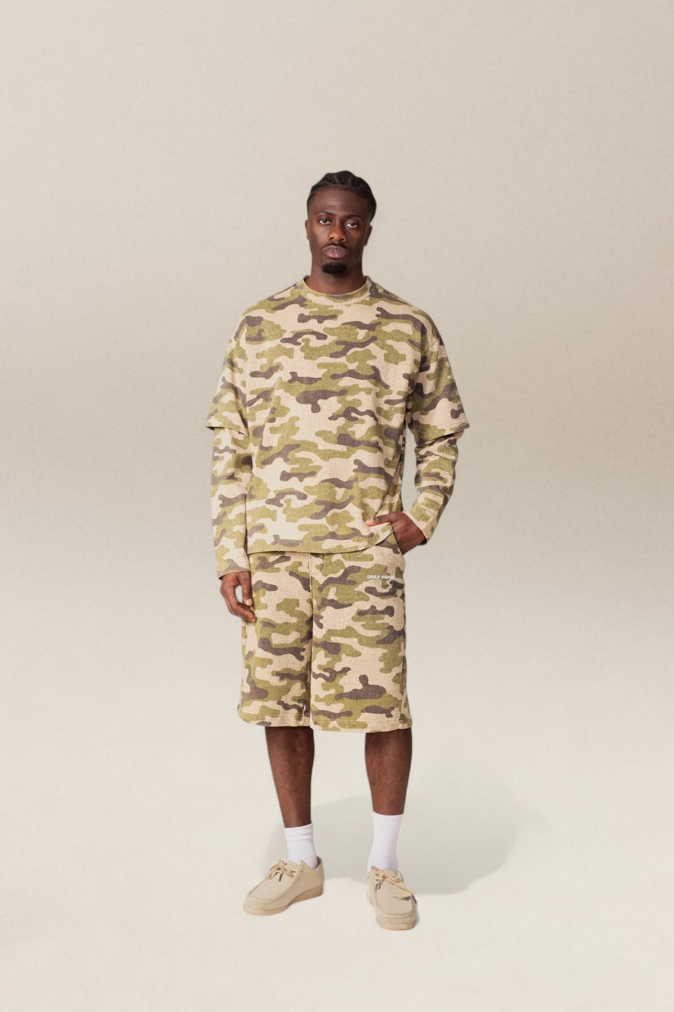 Layered Camo Tee