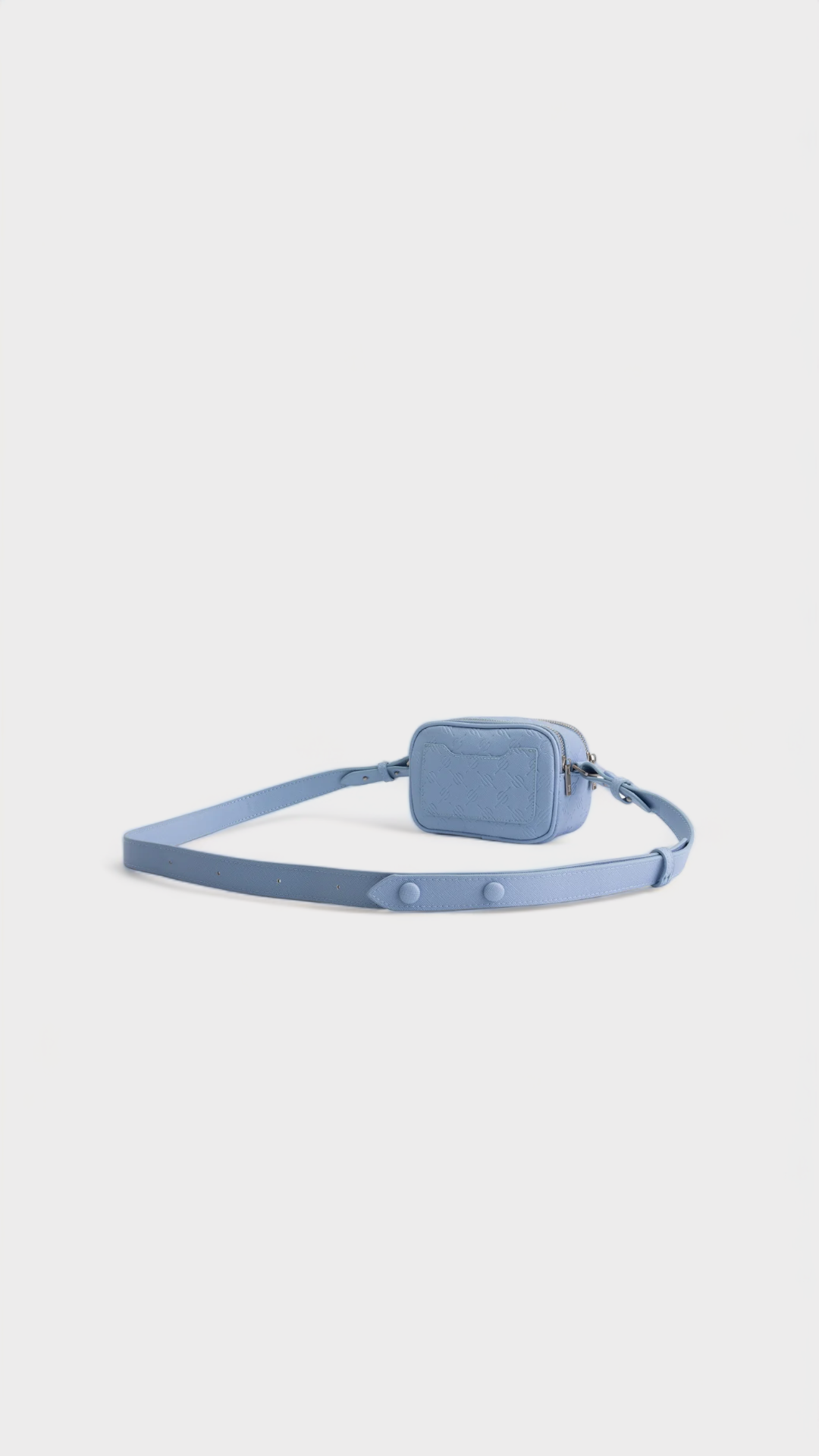 May Monogram Bag Baby Blue