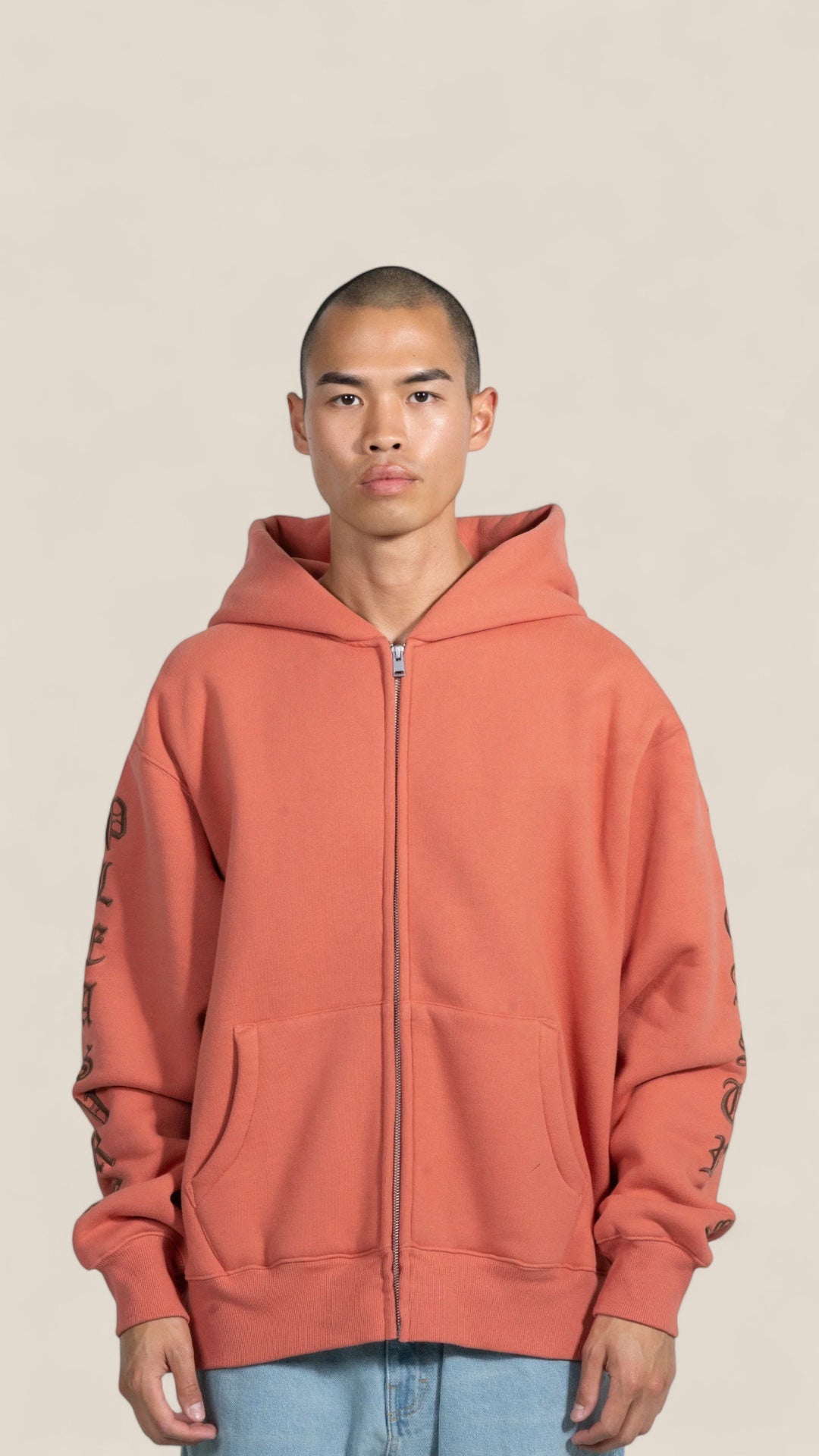 Oe Zip Up Hoodie