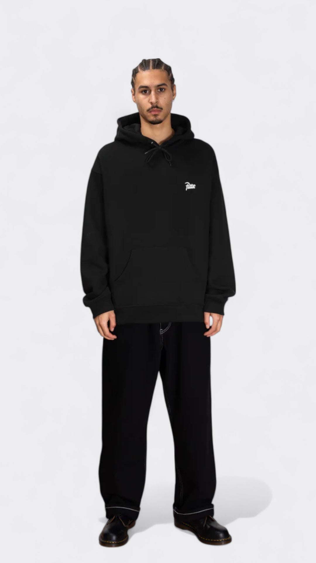 Patta Bark Boxy Hooded Sweater