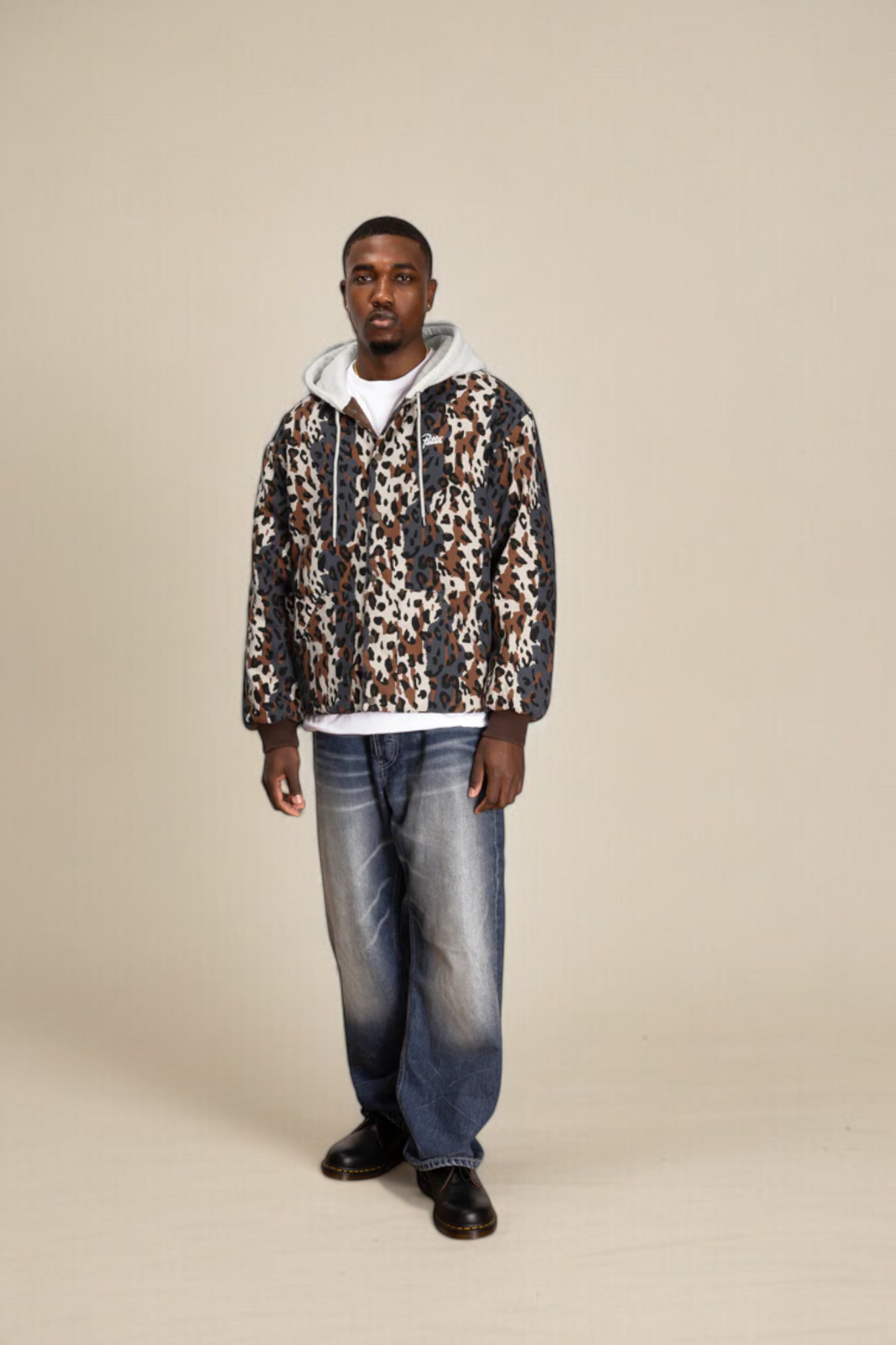 Patta City Leopard Reversible Bomber Jacket (Multi)