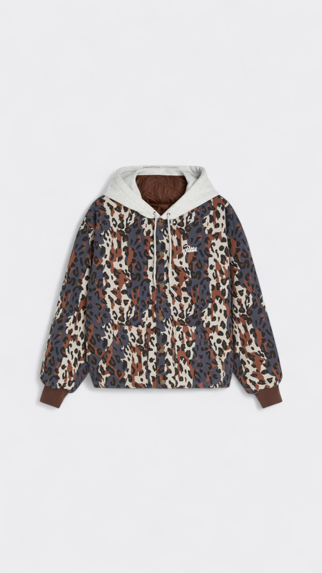 Patta City Leopard Reversible Bomber Jacket (Multi)