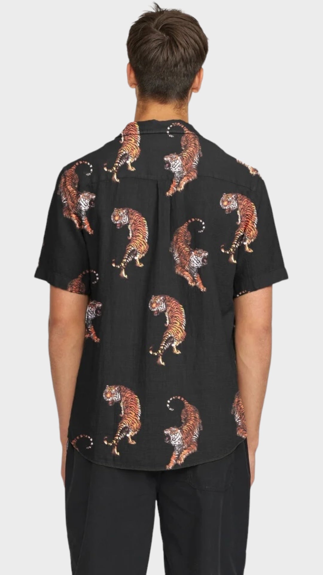 Short-sleeved Cuban Shirt