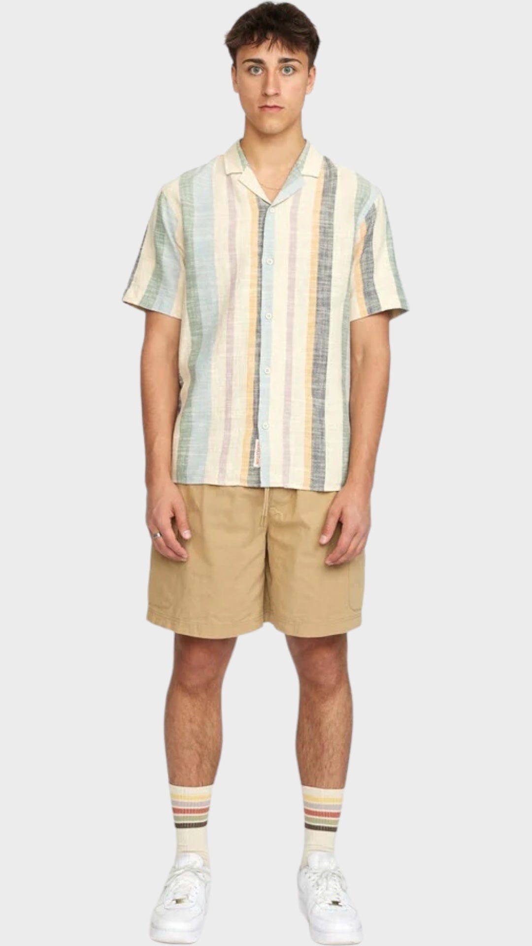 Short-sleeved Cuban Shirt