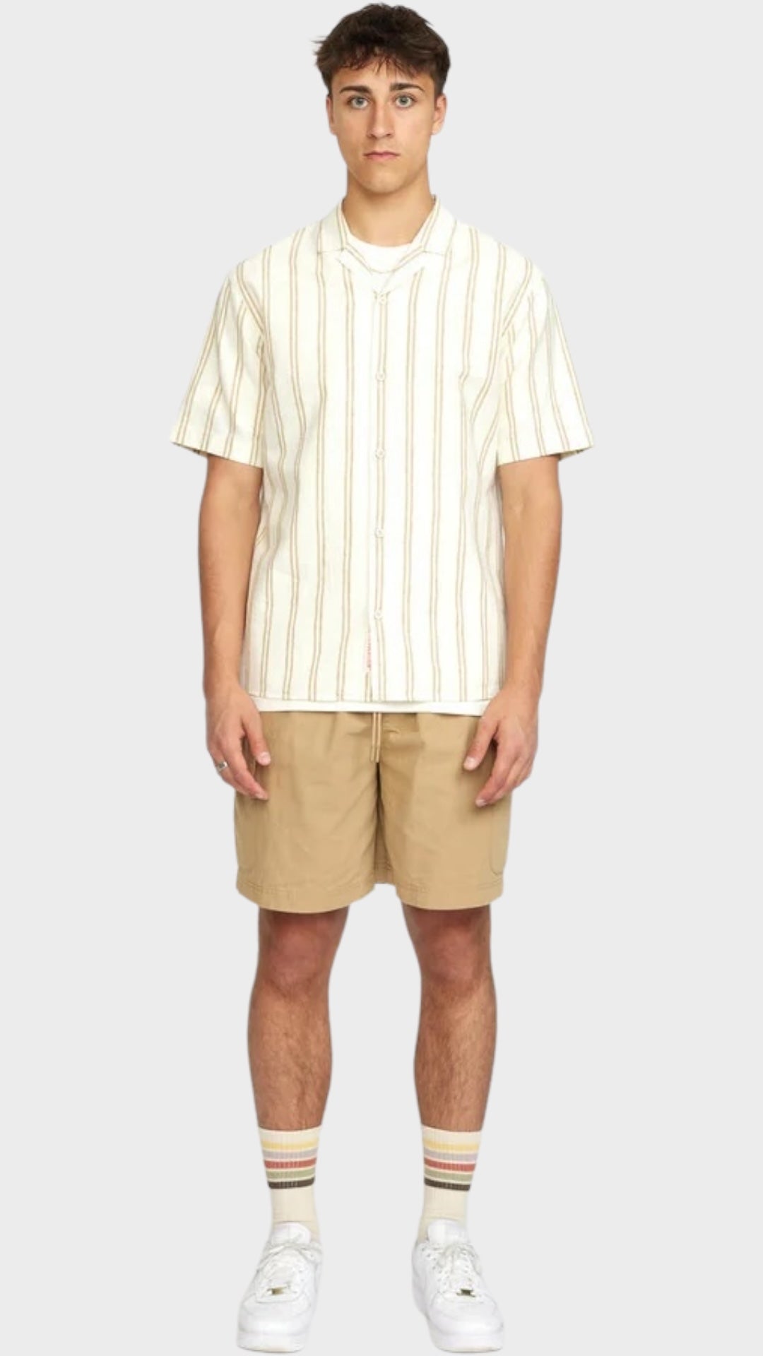 Short-sleeved Cuban Shirt