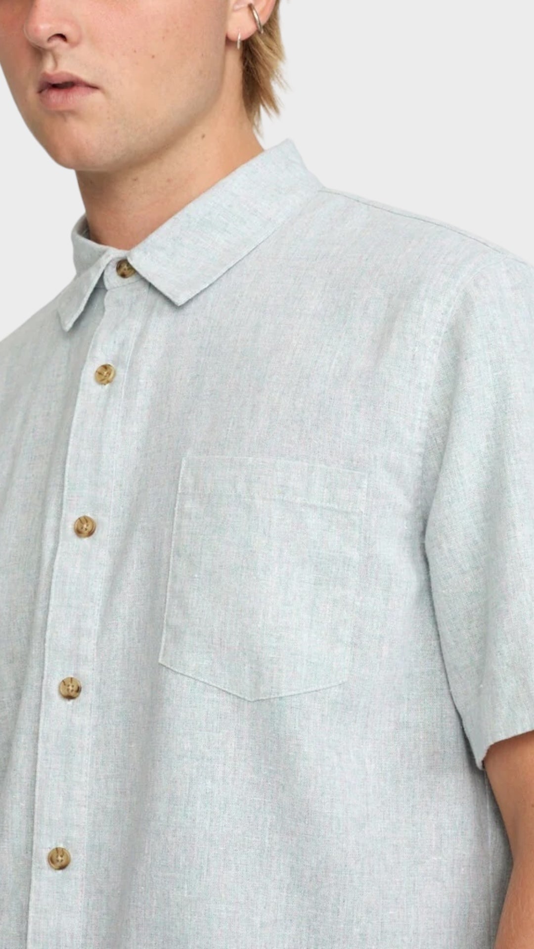 Short-sleeved Loose Shirt