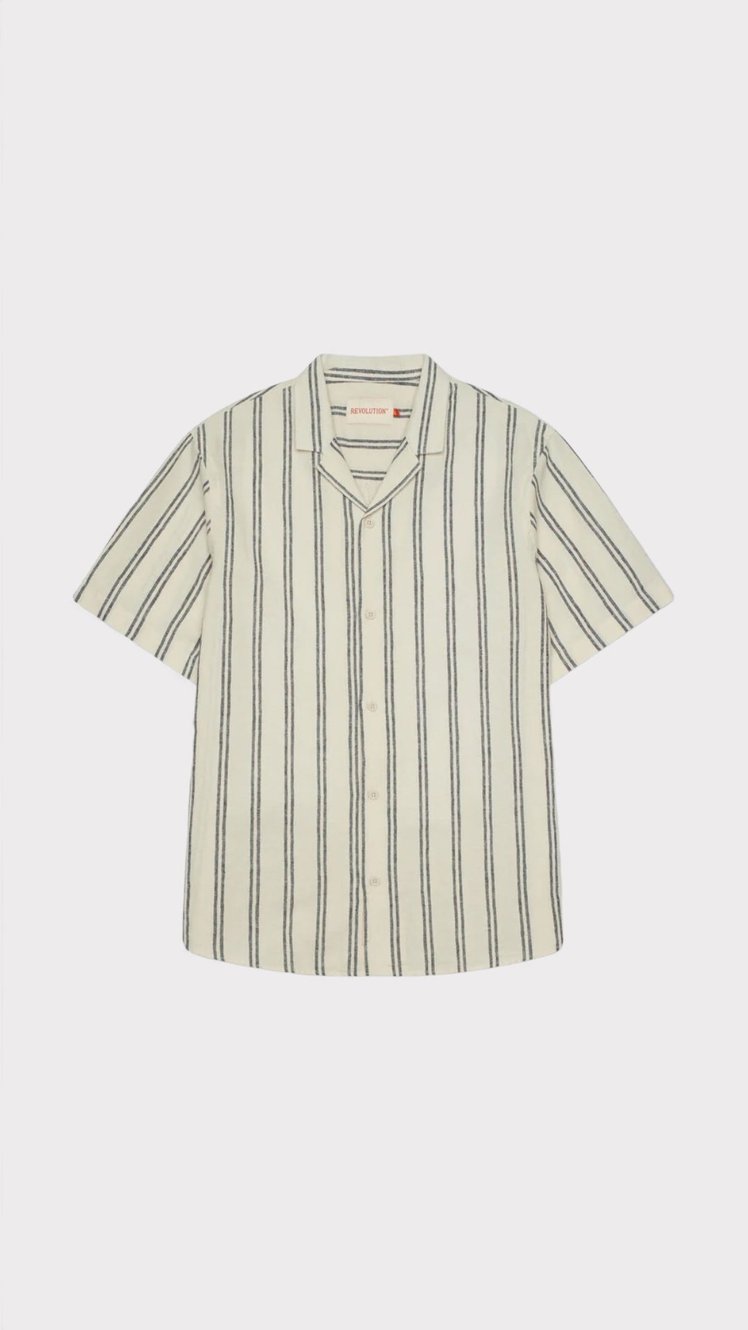 Short-sleeved Cuban Shirt