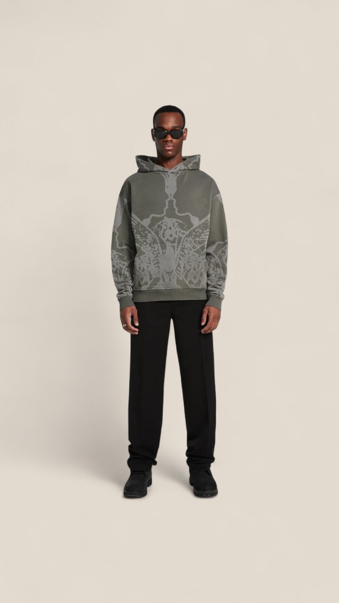 Secret Rhythm Oversized Hooded Chimera