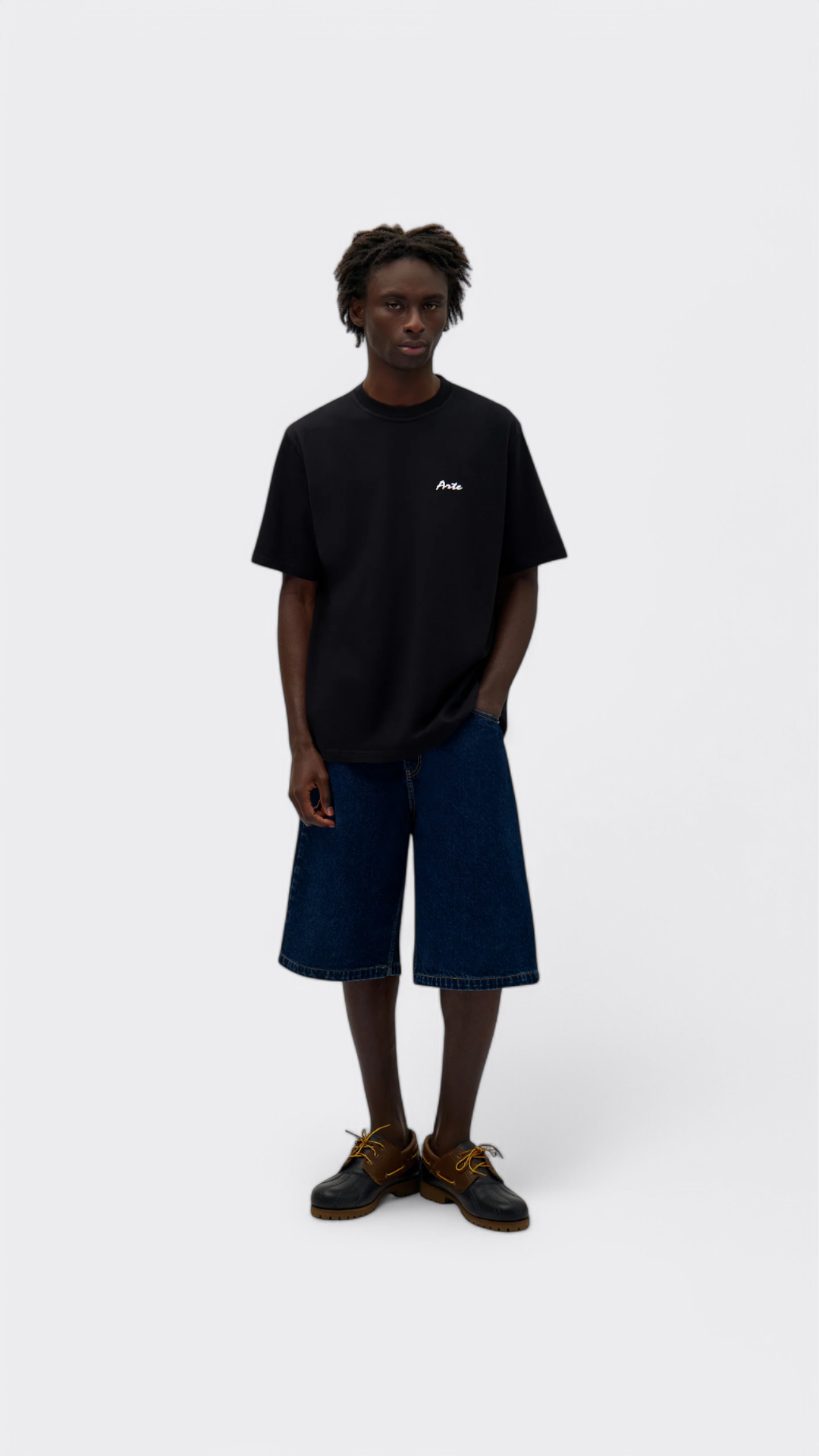Elements Print T-shirt Black