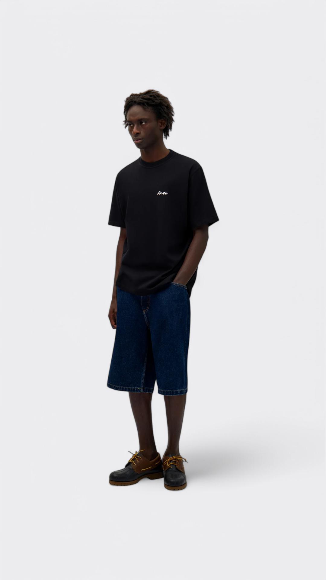 Elements Print T-shirt Black