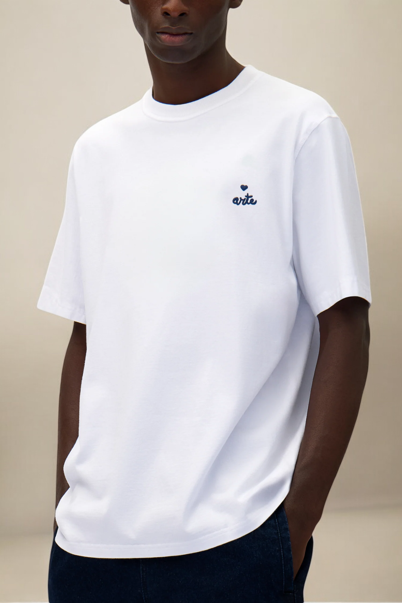 Heart Logo T-shirt White