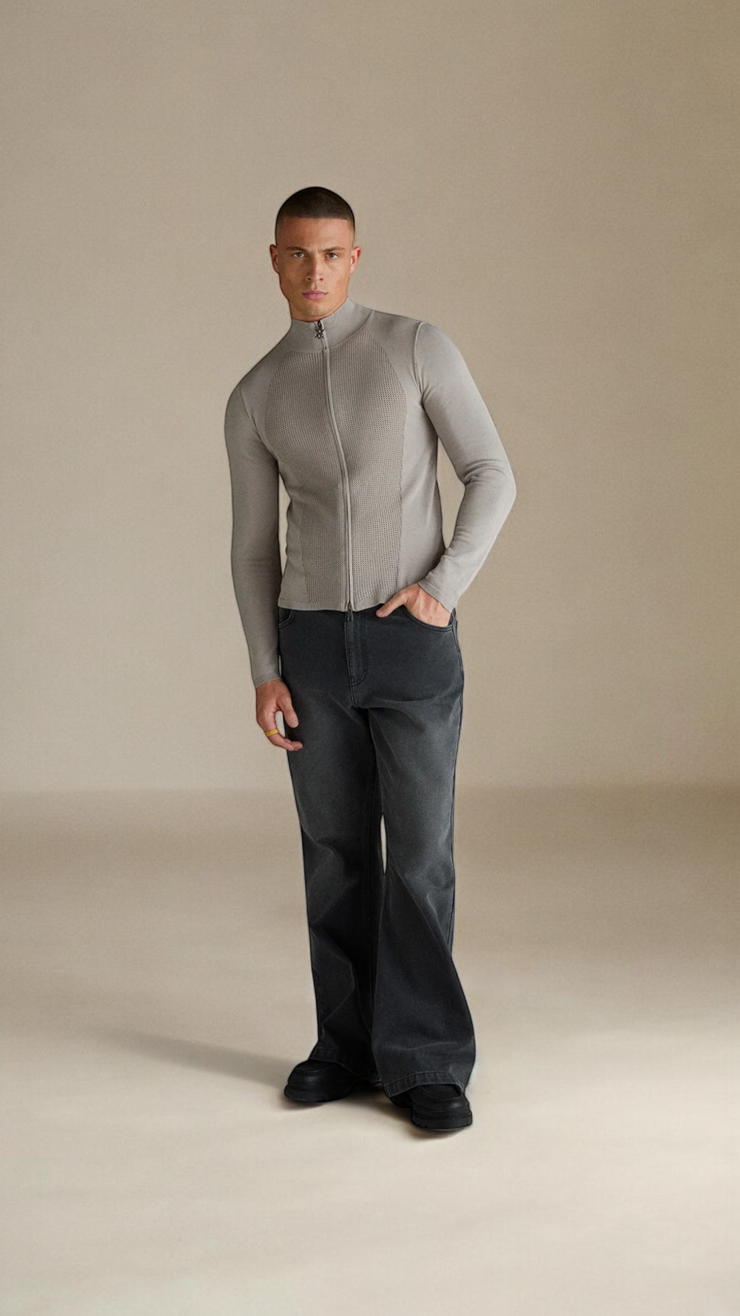 Zip Cardigan