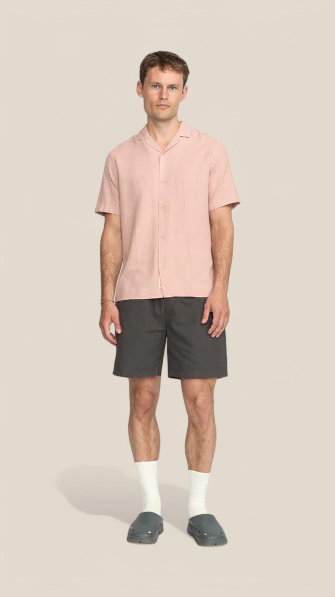 Short-Sleeved Cuban Shirt