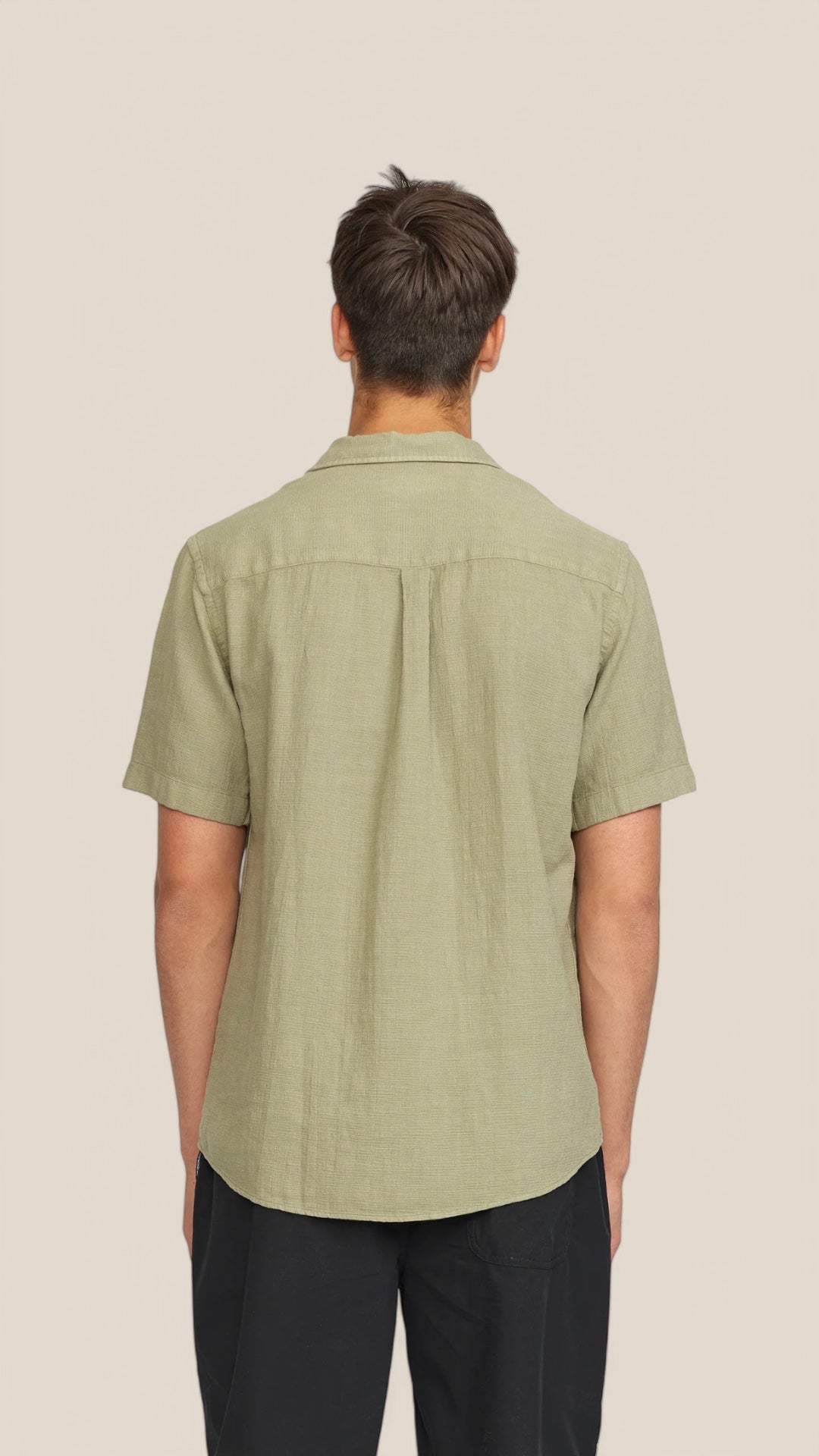 Short-Sleeved Cuban Shirt