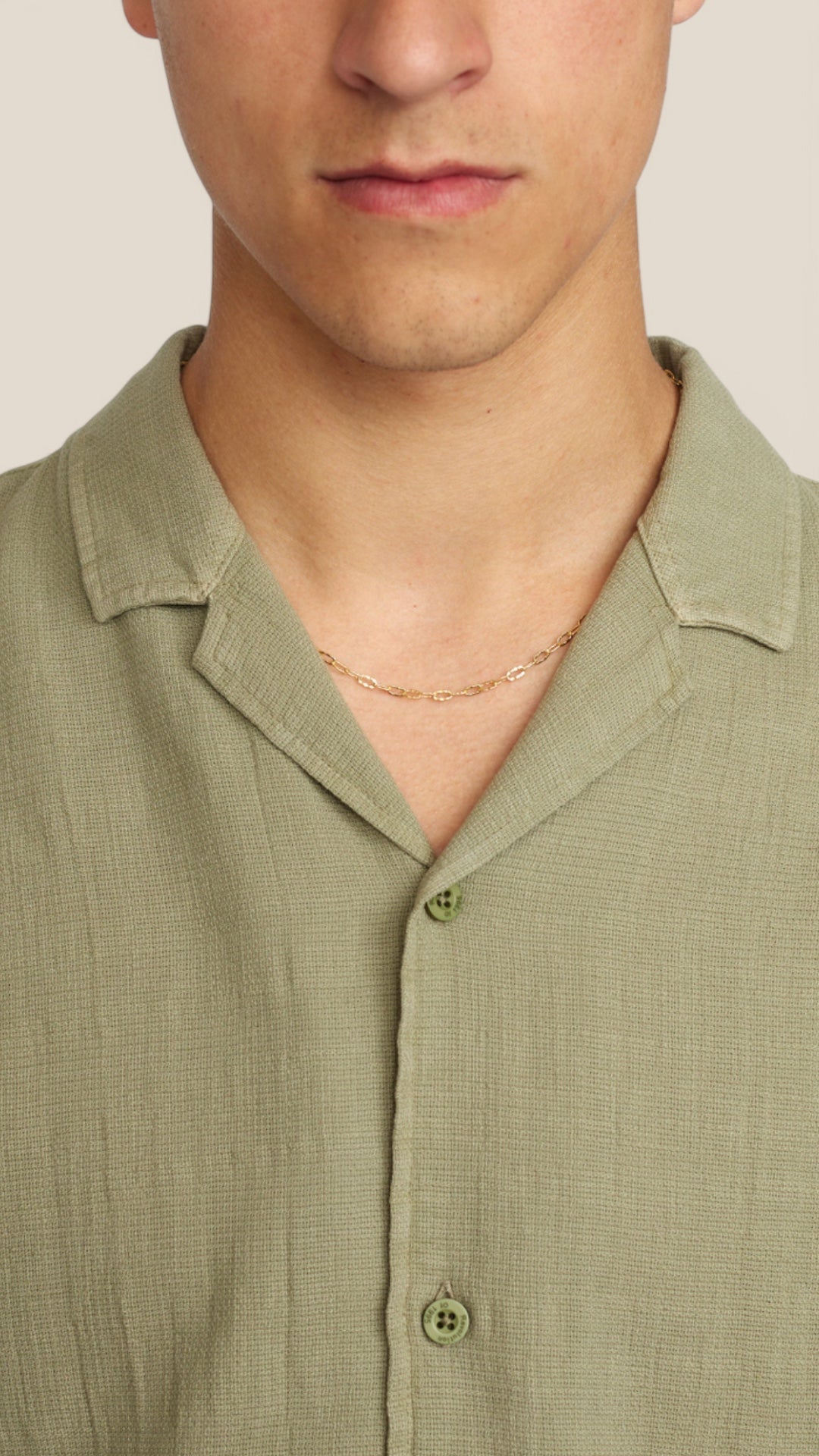 Short-Sleeved Cuban Shirt