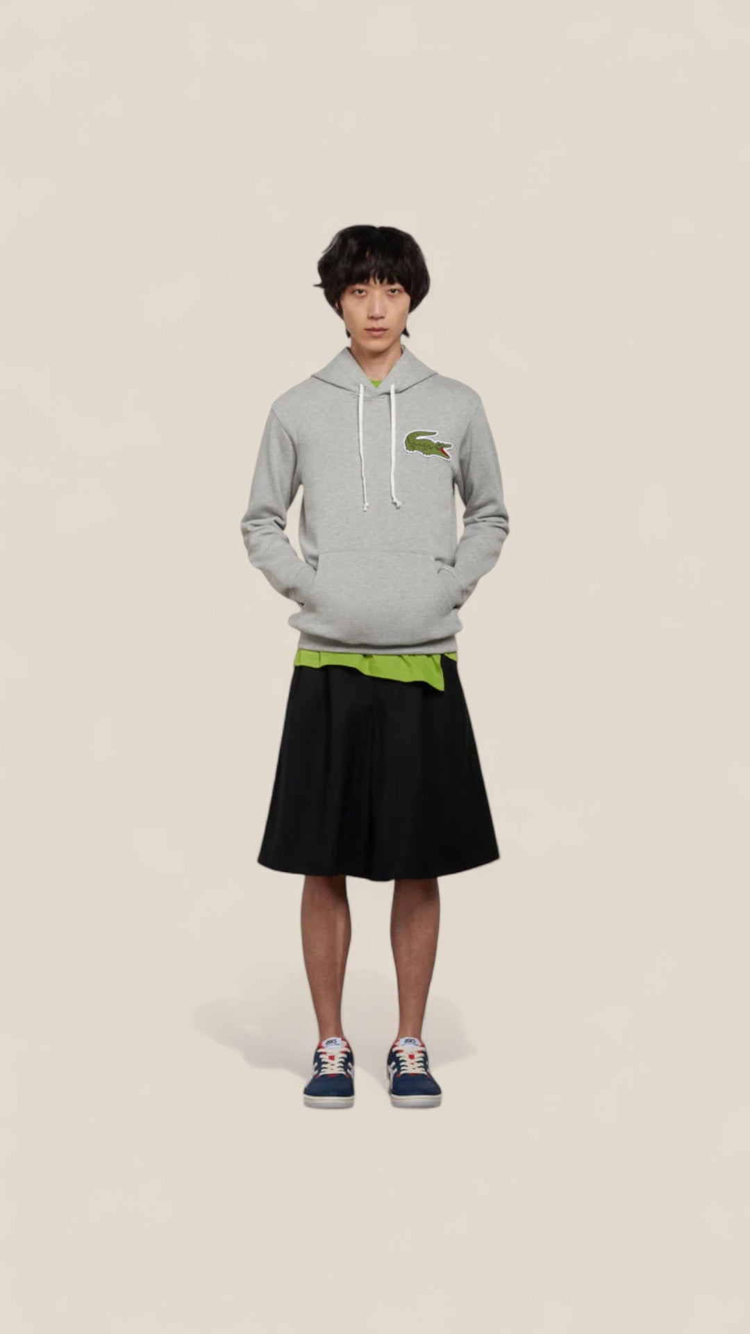 CDG Shirt x Lacoste / Men's Sweat Shirt Knit