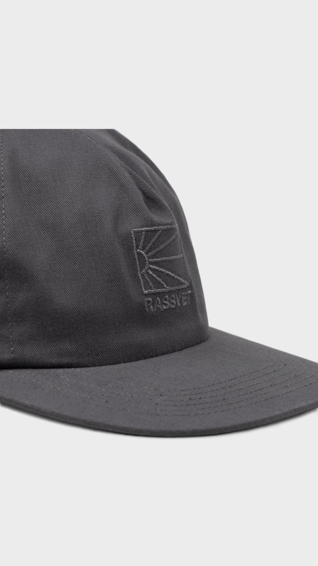 Men Rassvet Logo 5-Panel Cap Woven