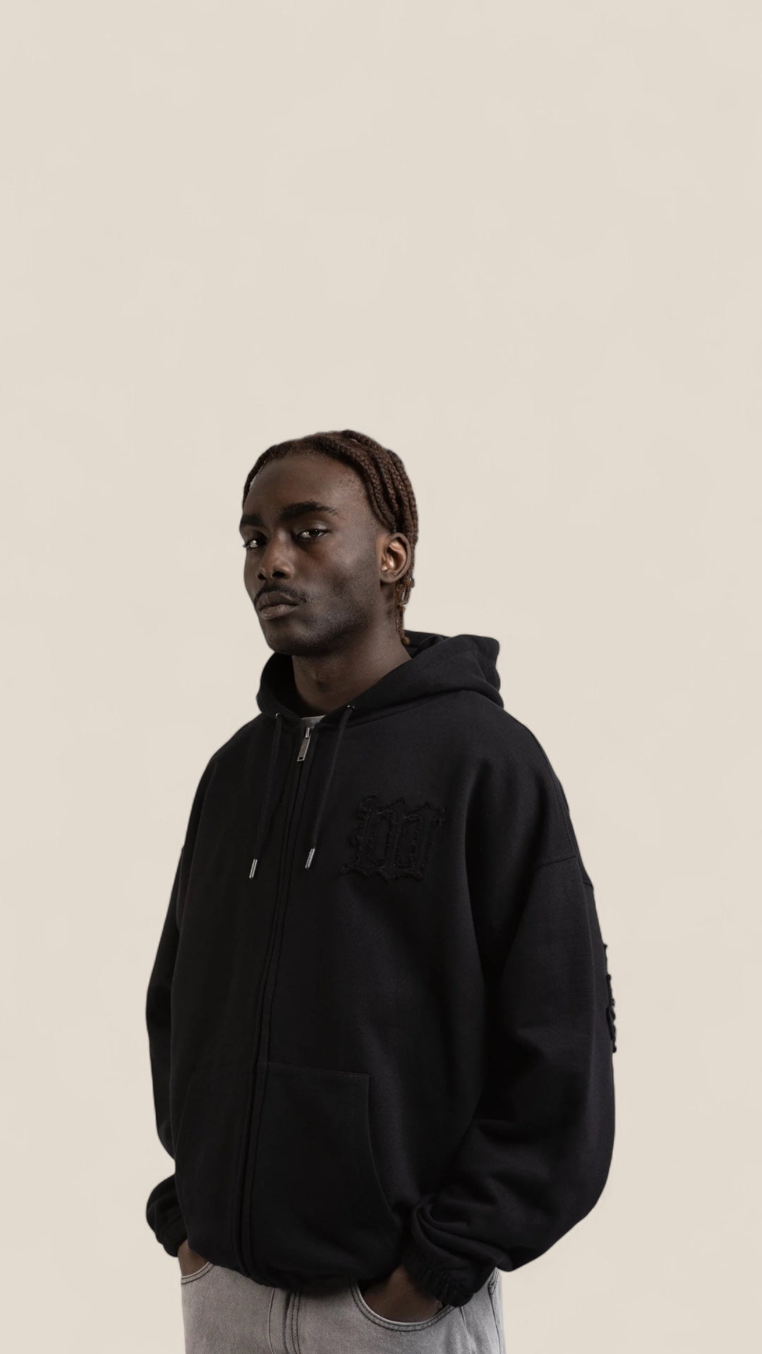 Kingdom Curve Zip Hoddie