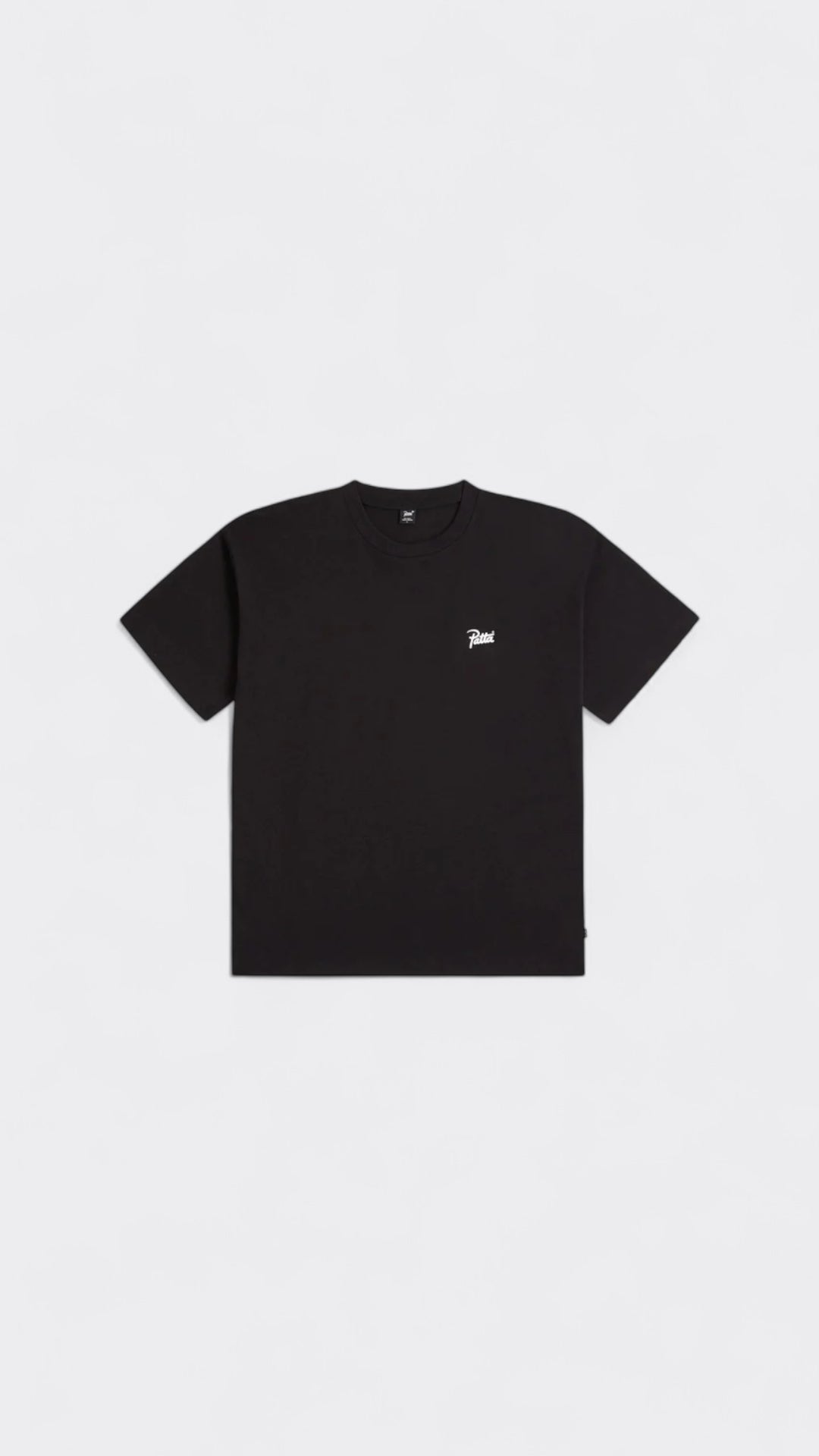 Patta Script T-shirt Black